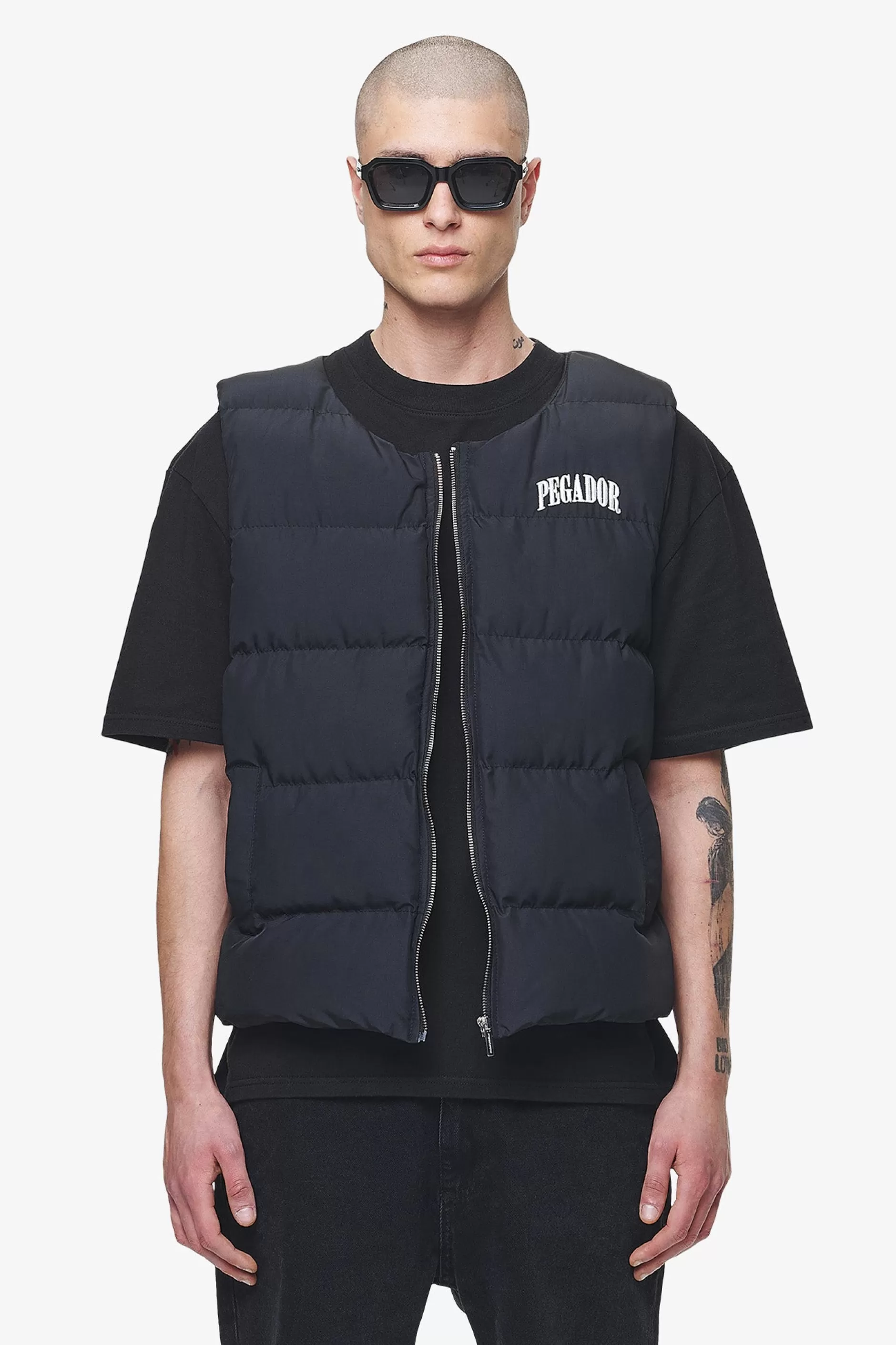 Aberdeen Round Neck Puffer Vest -Pegador Online