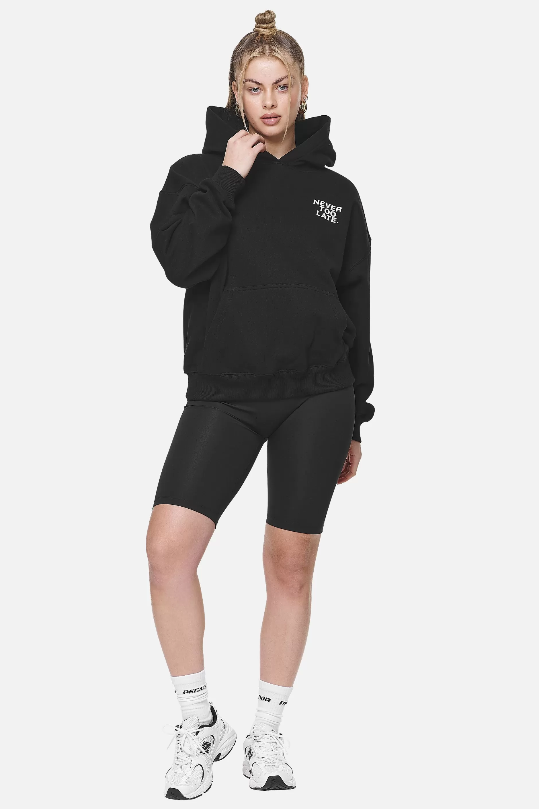 Airville Oversized Hoodie Black-Pegador Cheap