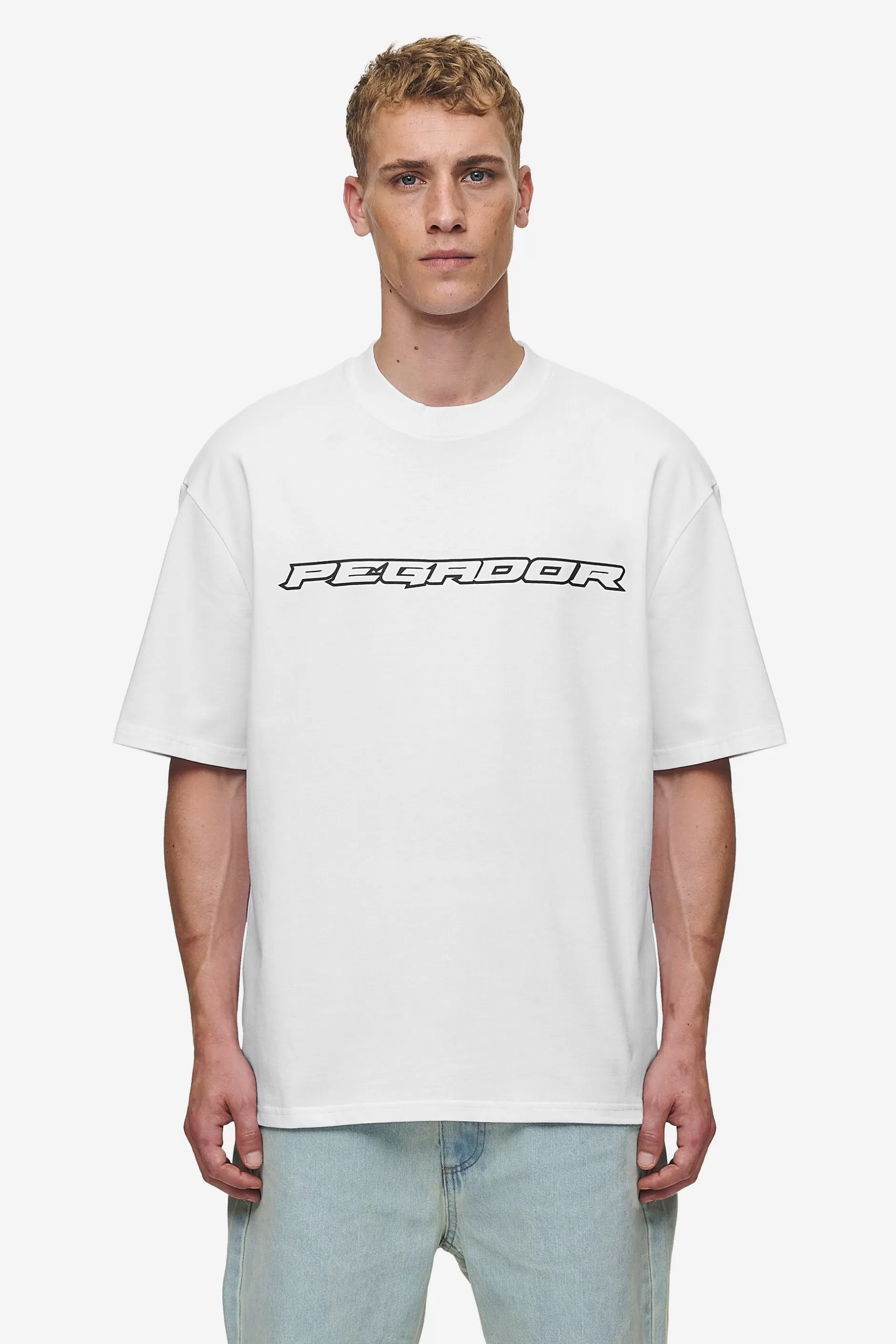 Alden Oversized Tee White-Pegador Shop