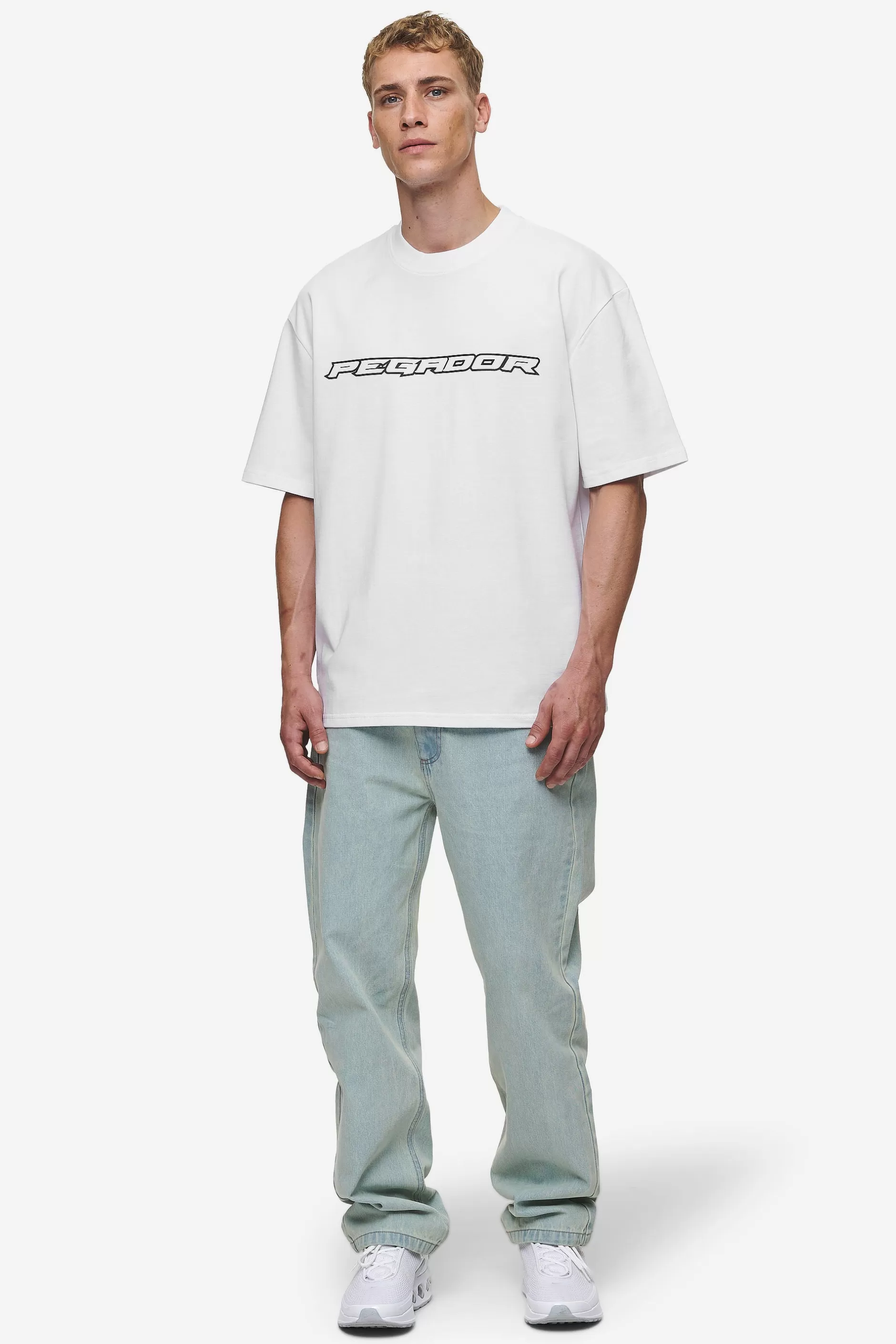 Alden Oversized Tee White-Pegador Shop