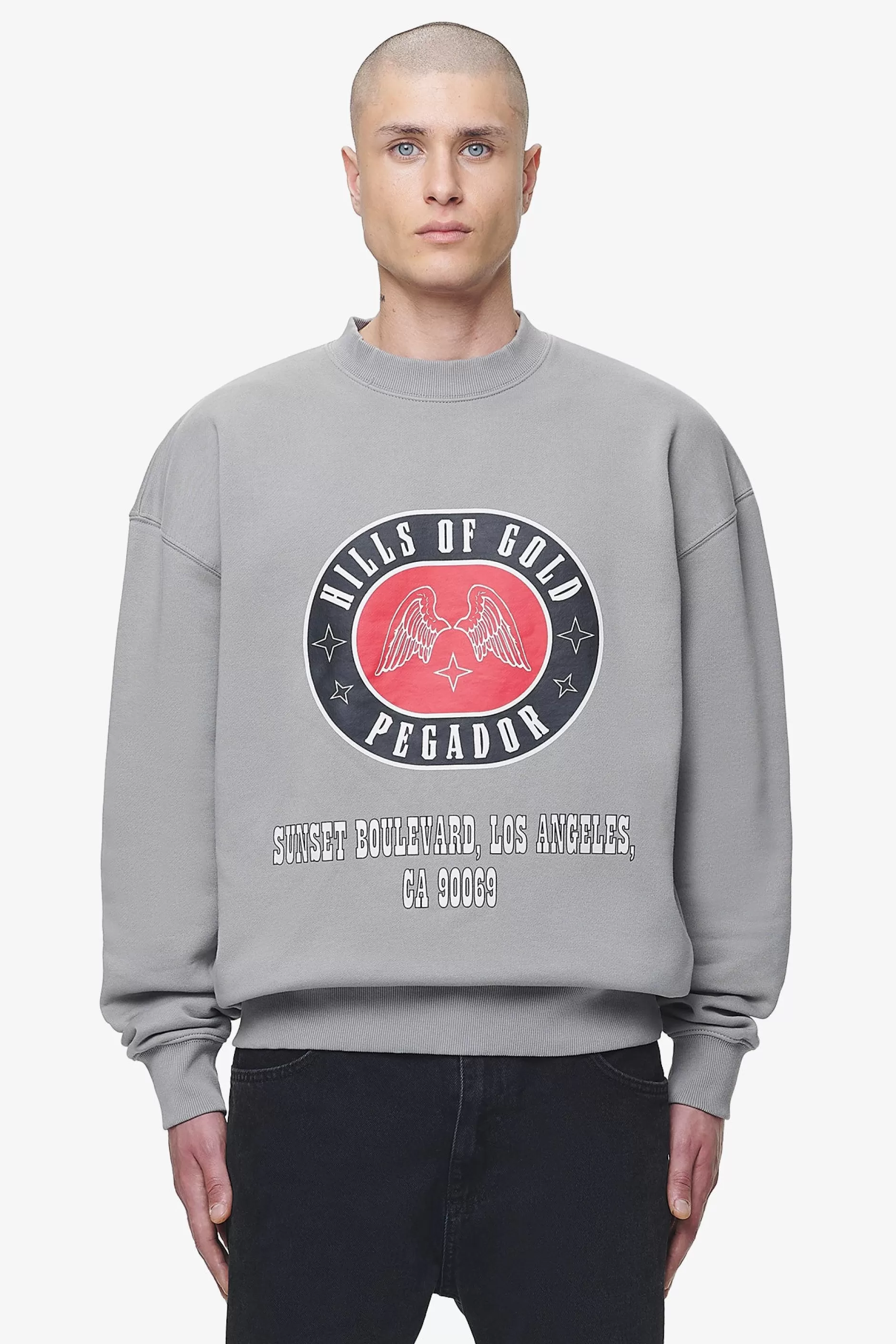 Algon Oversized Sweater Vintage Washed Dusk Grey-Pegador Shop