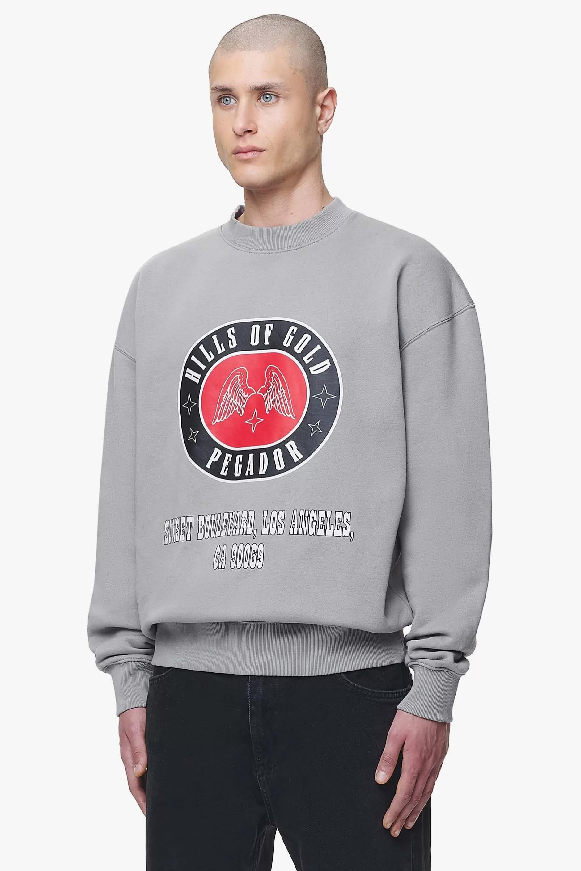 Algon Oversized Sweater Vintage Washed Dusk Grey-Pegador Shop