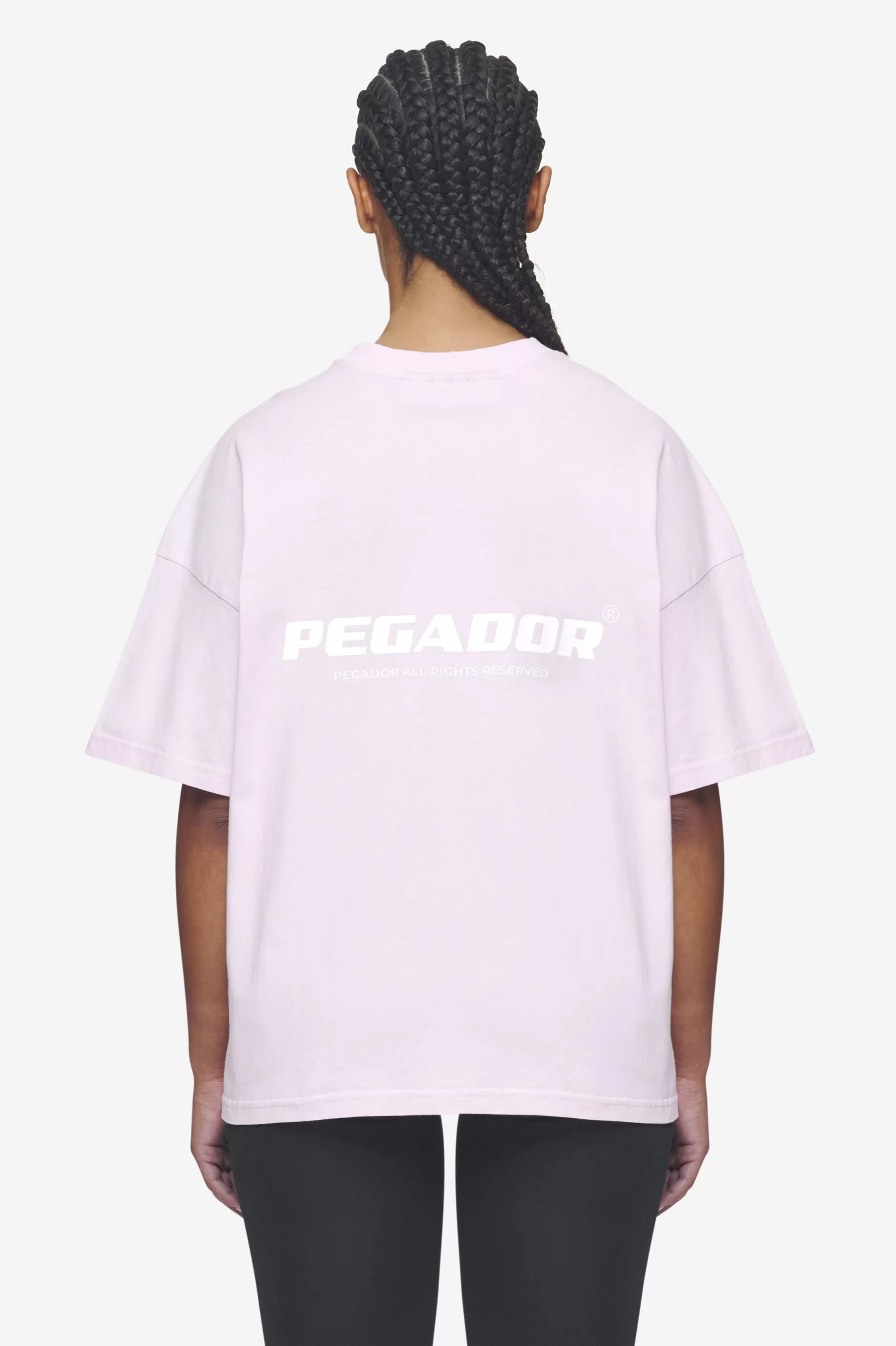 Arendal Logo Heavy Oversized Tee White-Pegador Shop