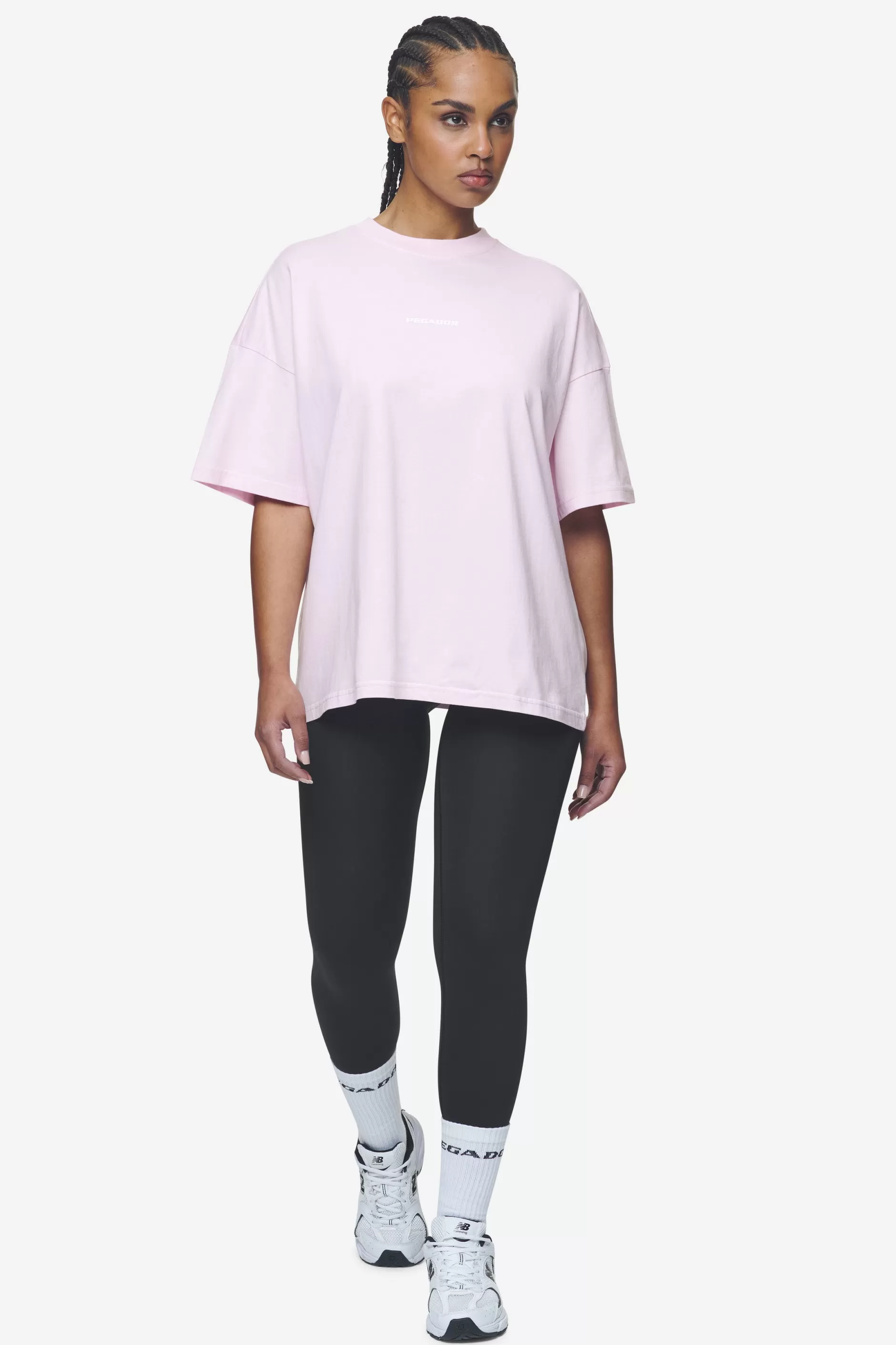 Arendal Logo Heavy Oversized Tee White-Pegador Shop