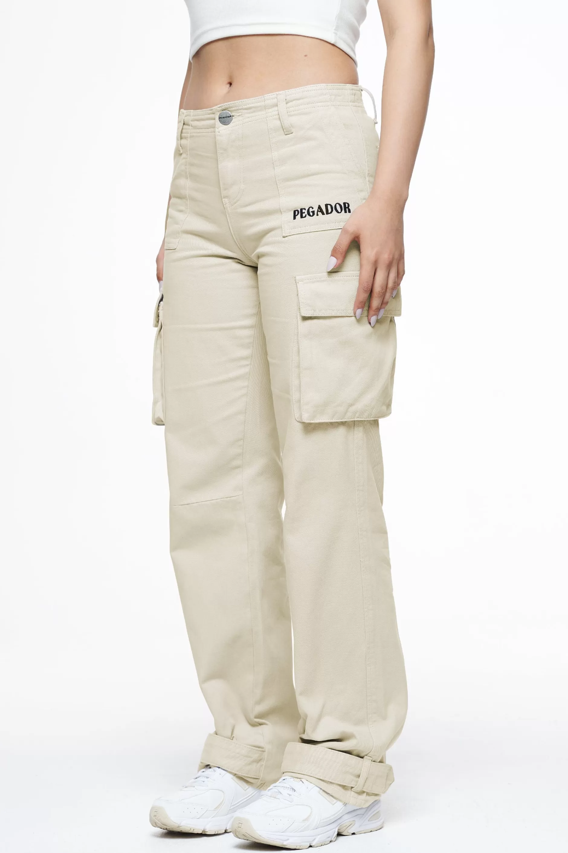 Arlia Wide Cargo Pants -Pegador Shop