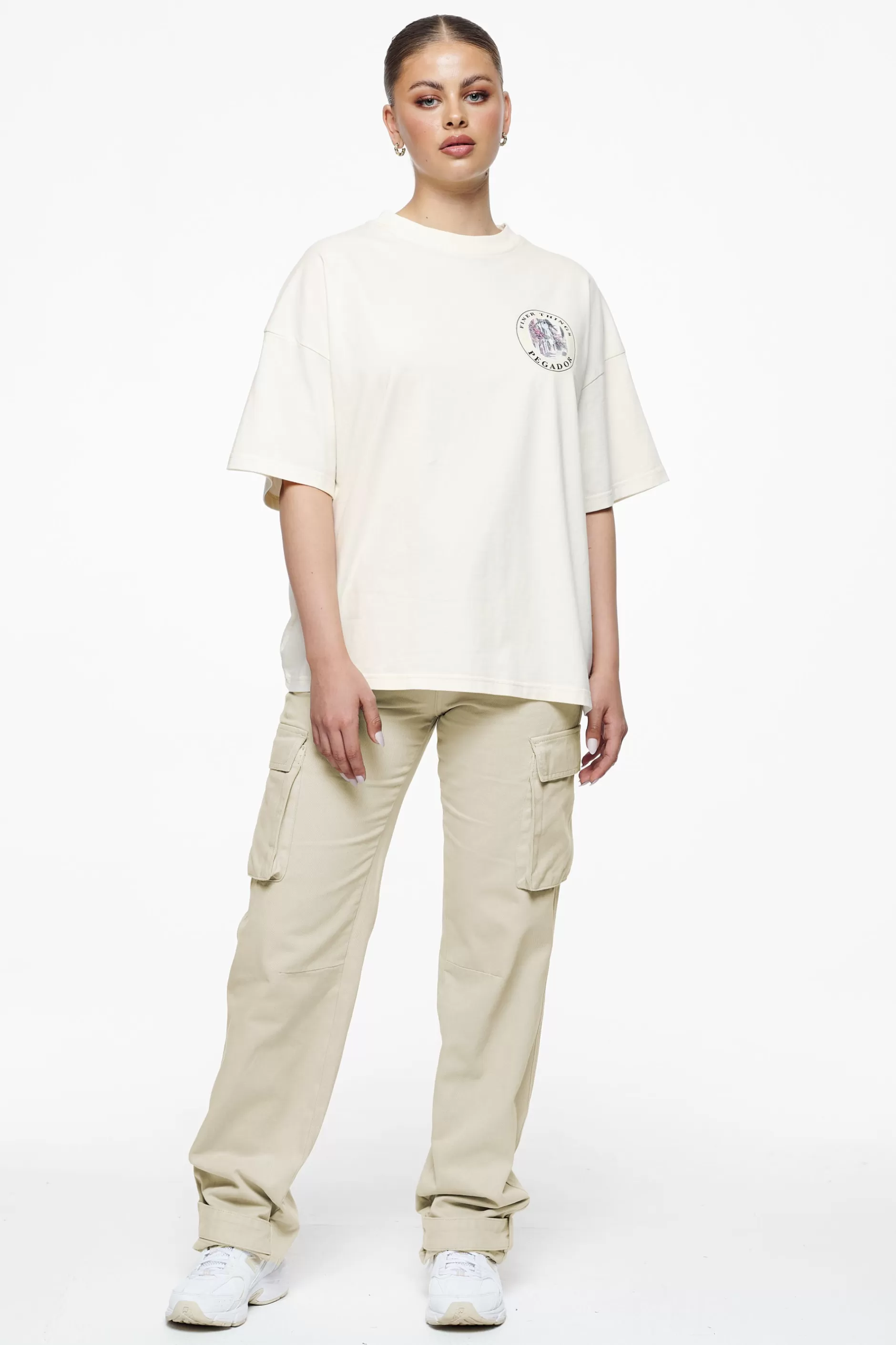 Arlia Wide Cargo Pants -Pegador Shop