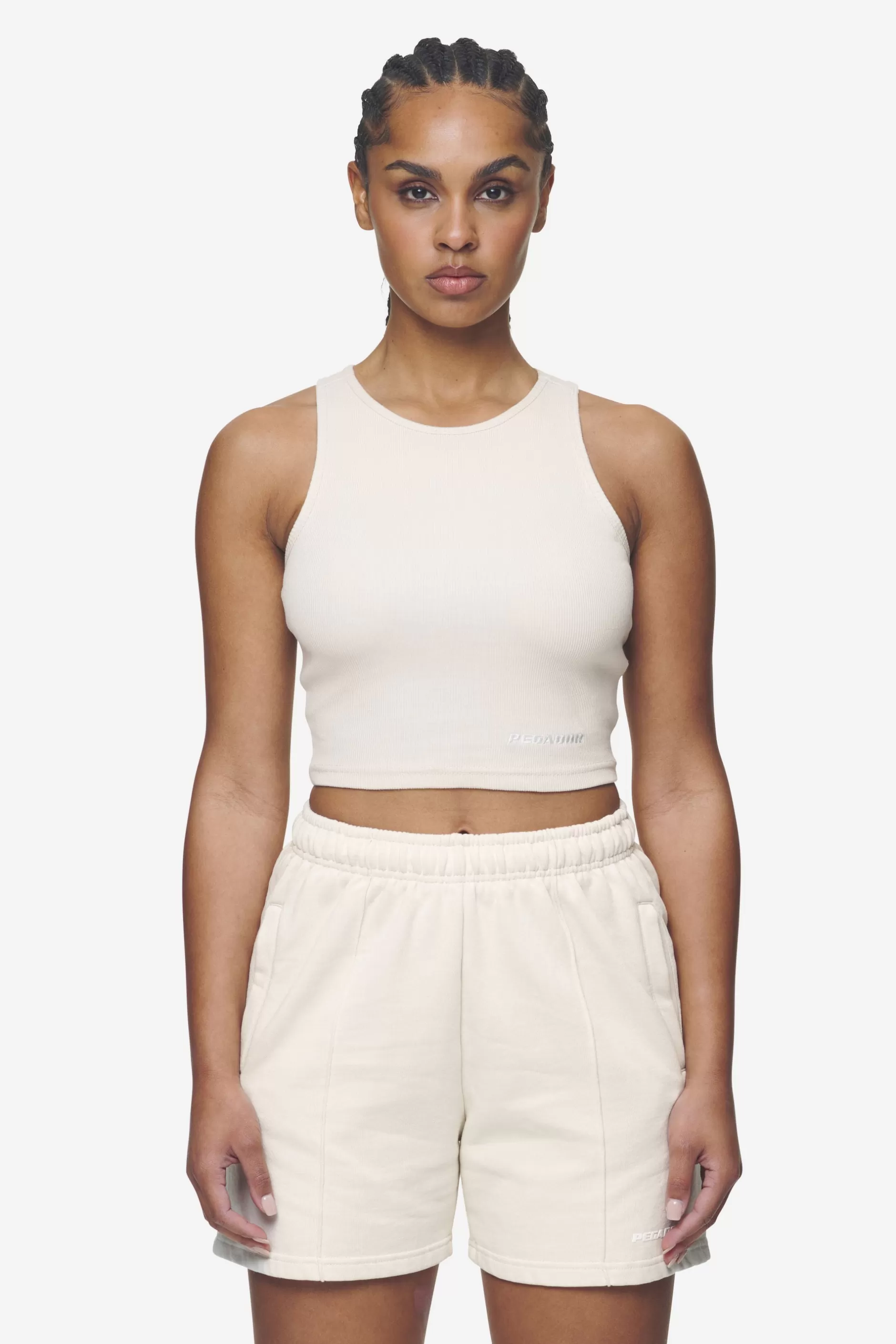 Ayla Crop Top White-Pegador Online