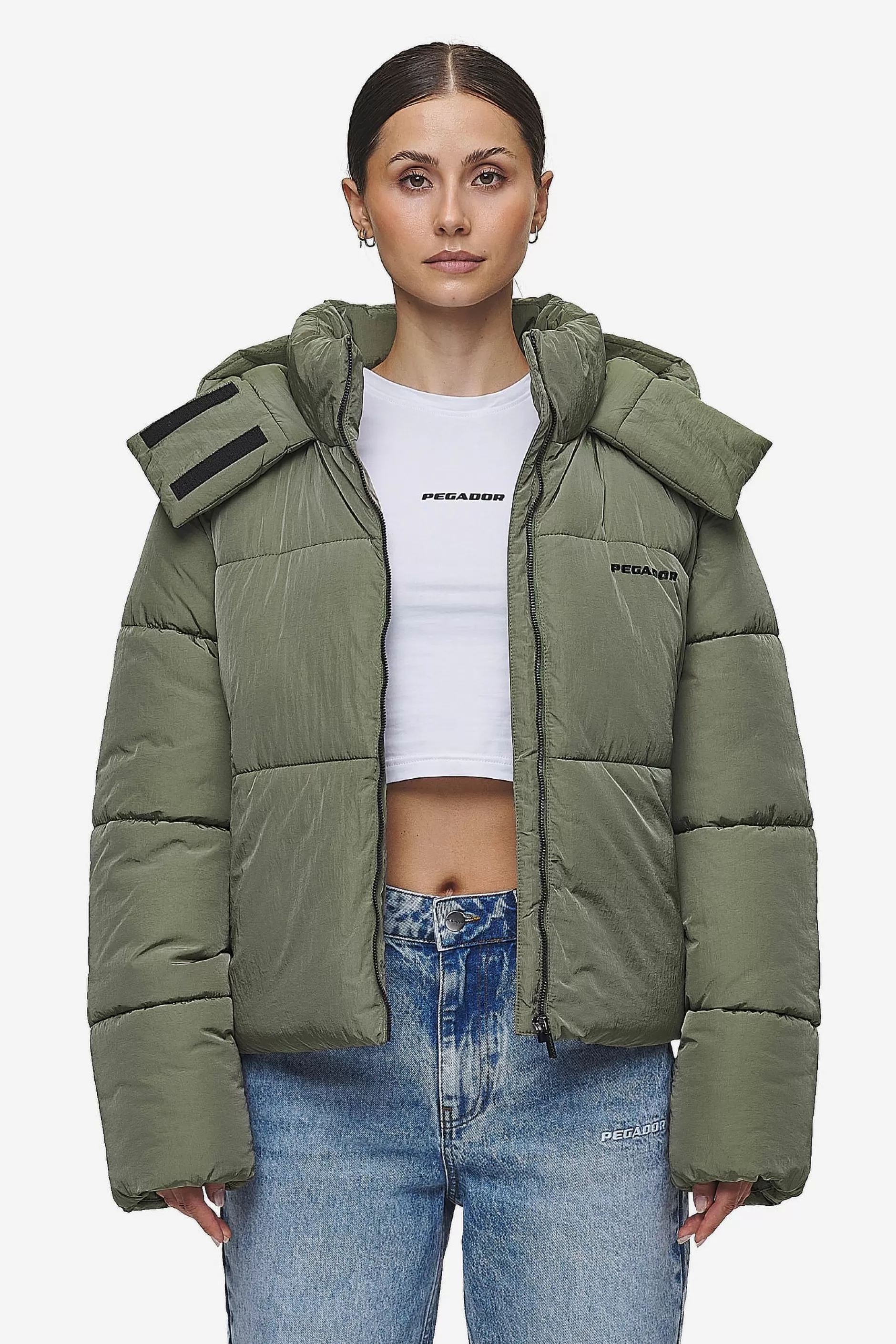 Blanca Crushed Puffer Jacket -Pegador Best Sale