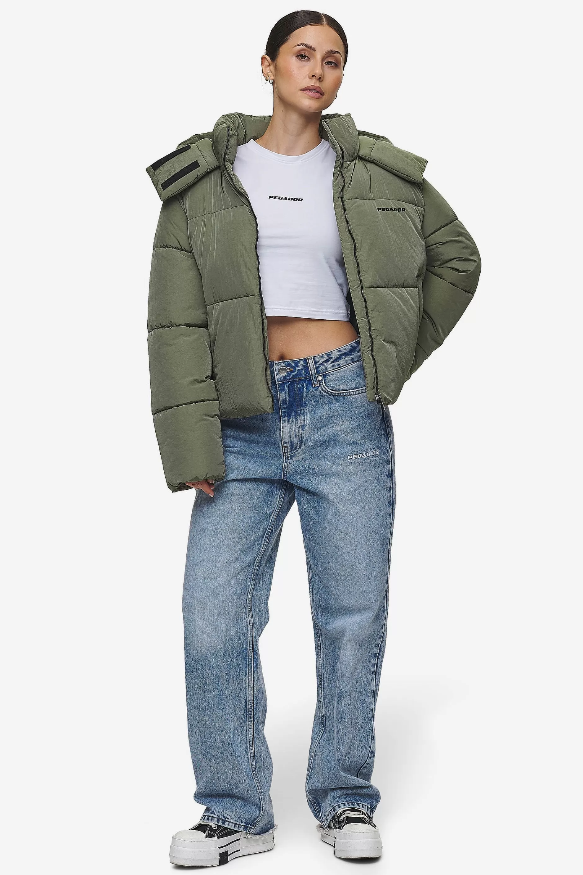 Blanca Crushed Puffer Jacket -Pegador Best Sale