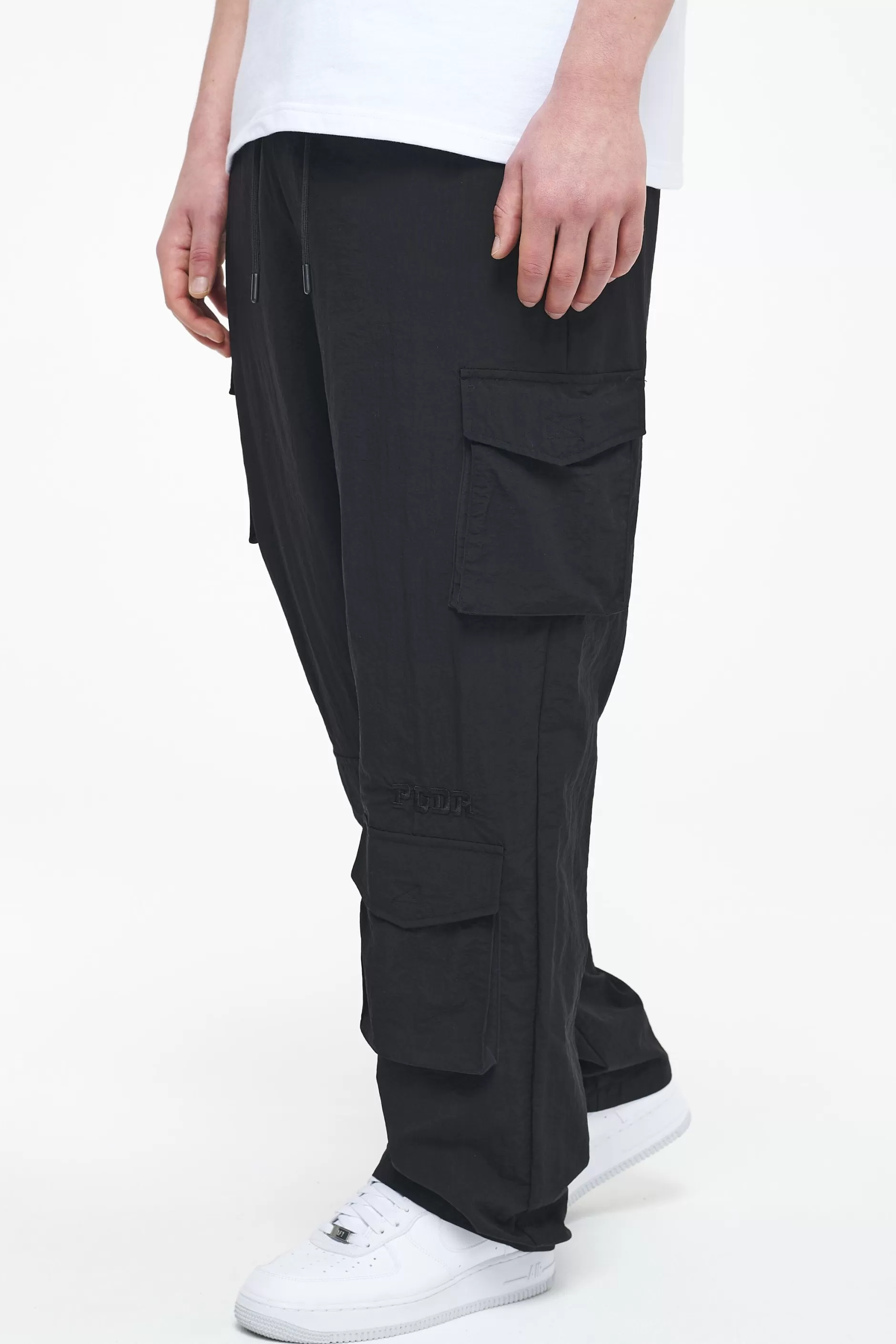 Bonac Baggy Track Pants Black-Pegador Shop