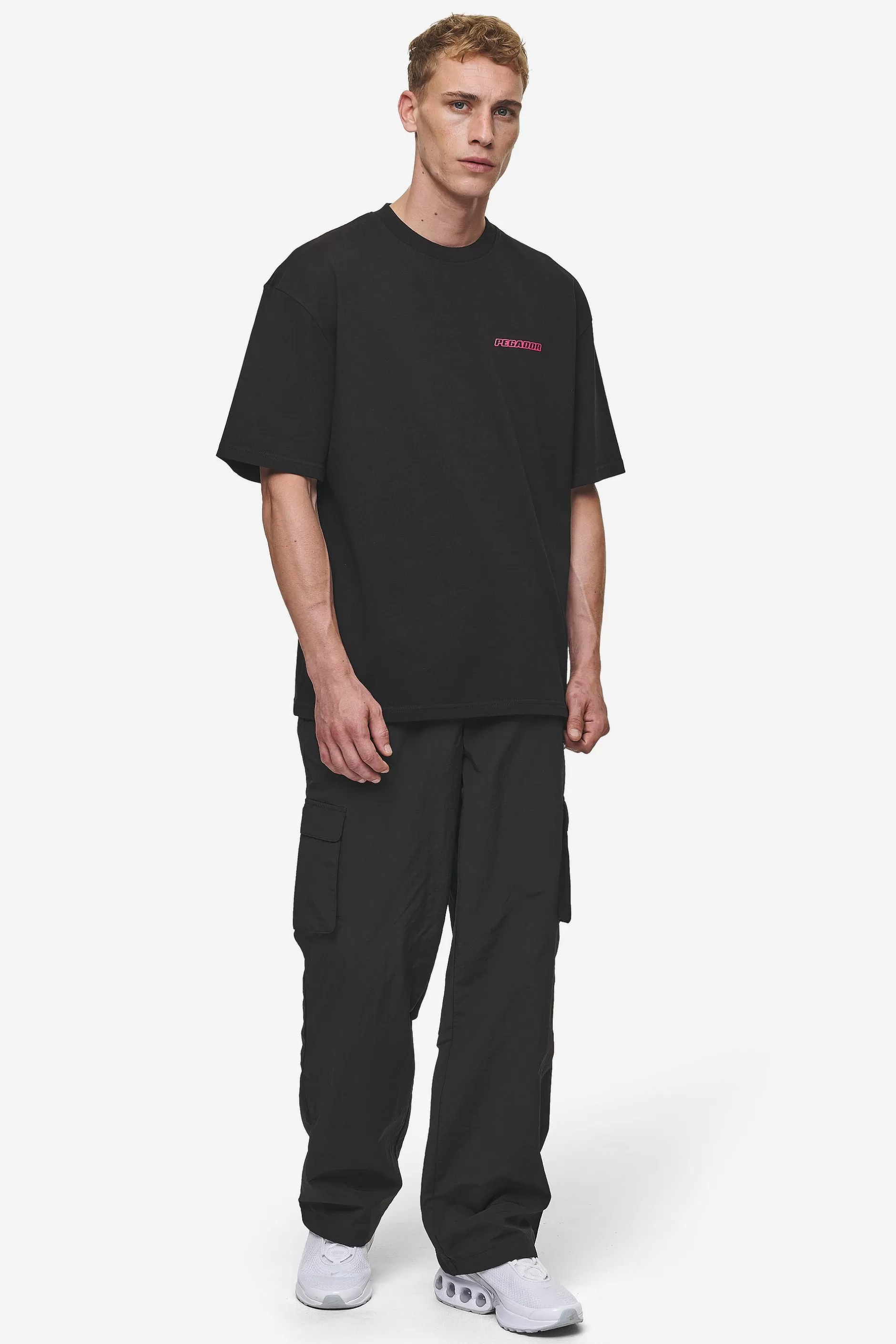 Bowin Oversized Tee Washed Black-Pegador Cheap