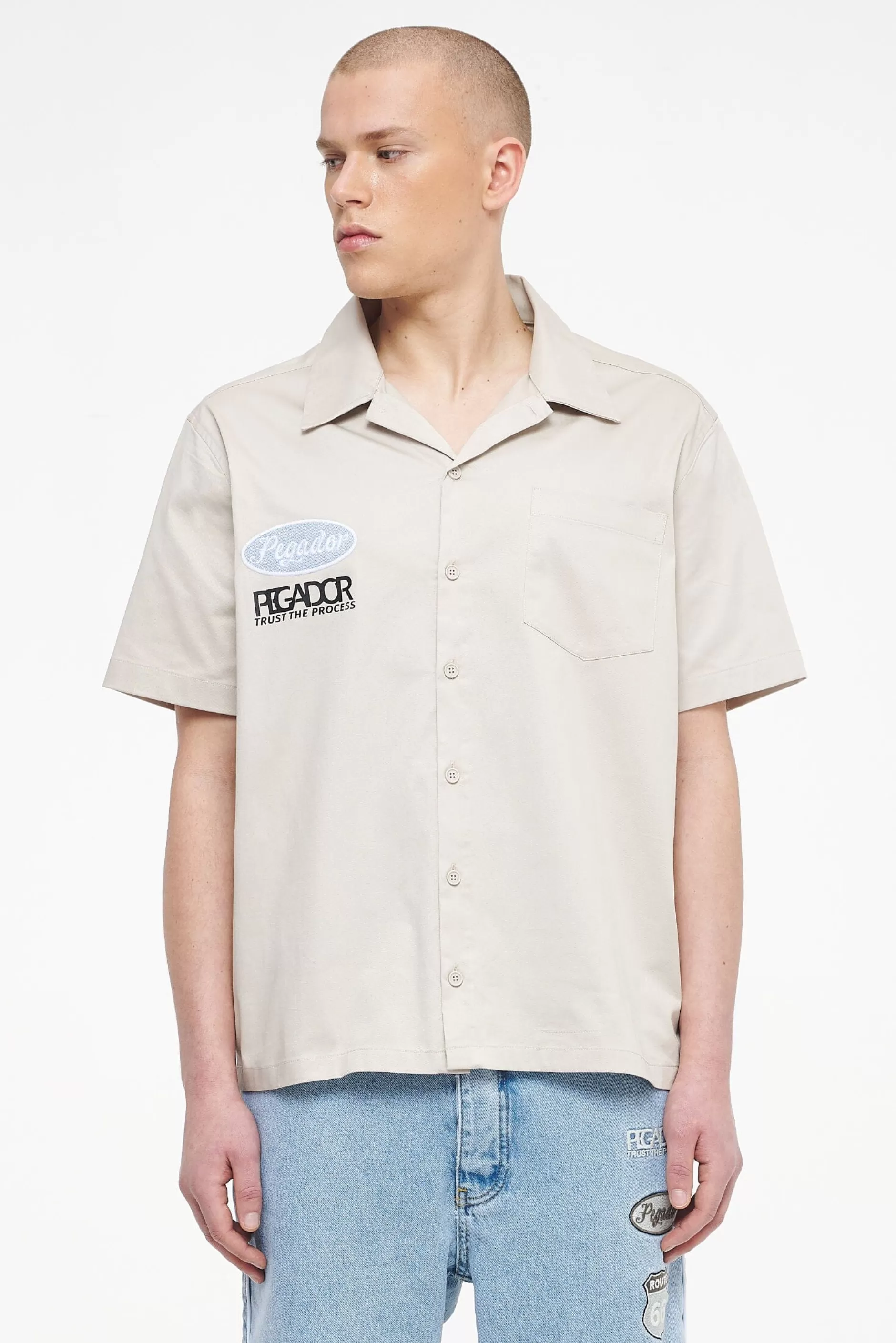 Briar Work Shirt Angels Cream-Pegador Hot