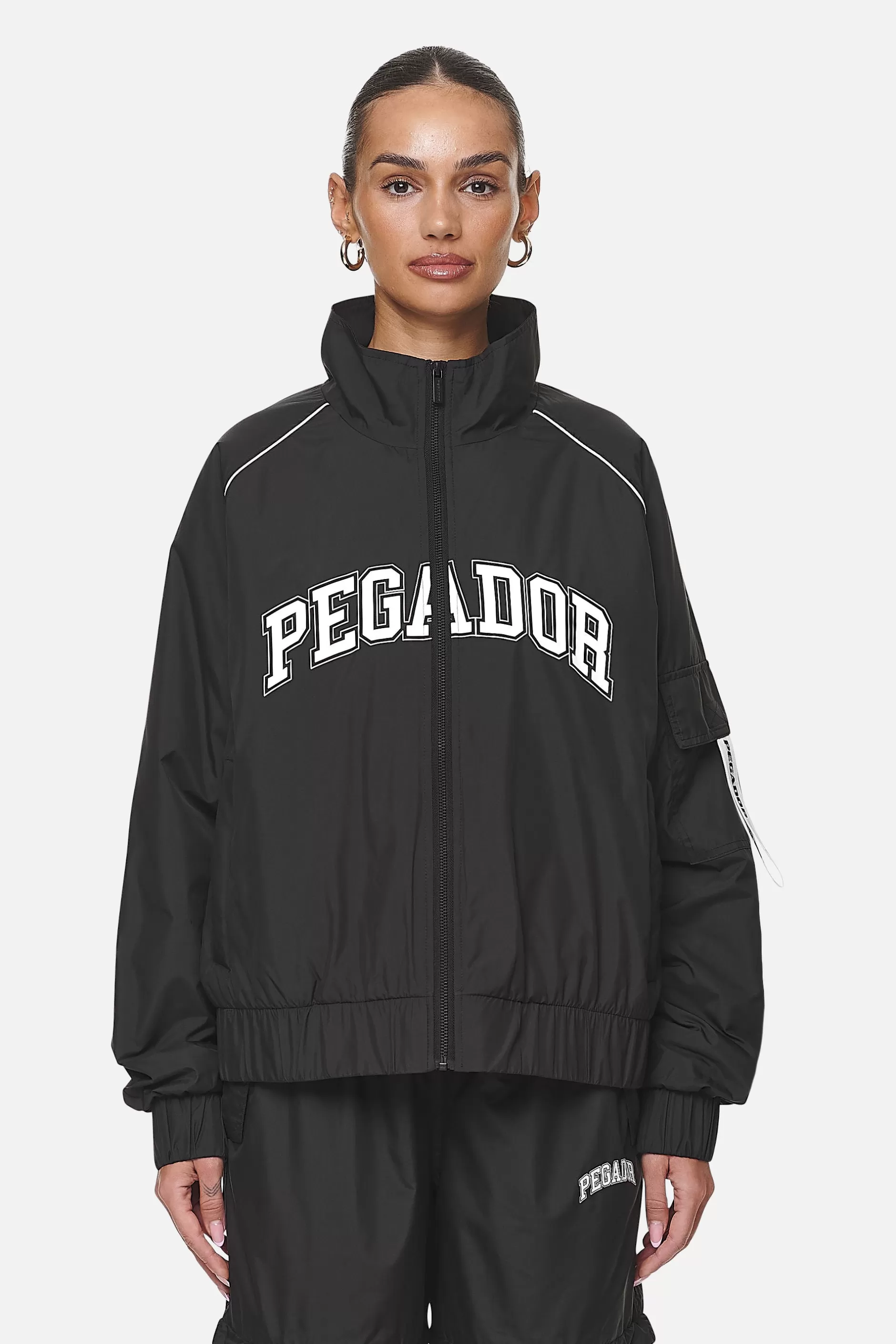 Bulman Tracksuit Jacket Black-Pegador Fashion