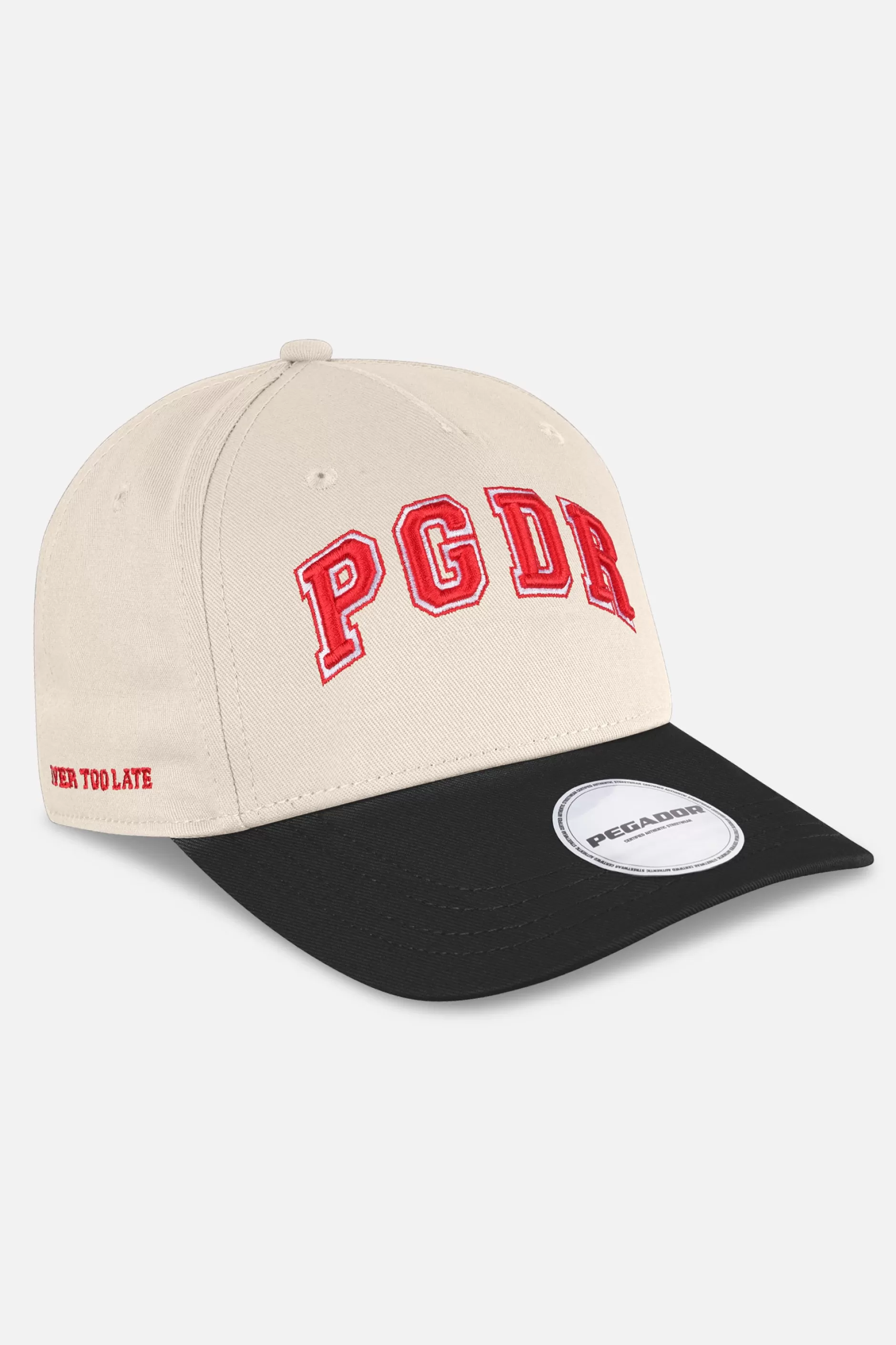 Carlo Baseball Cap Desert Sand Black-Pegador Discount