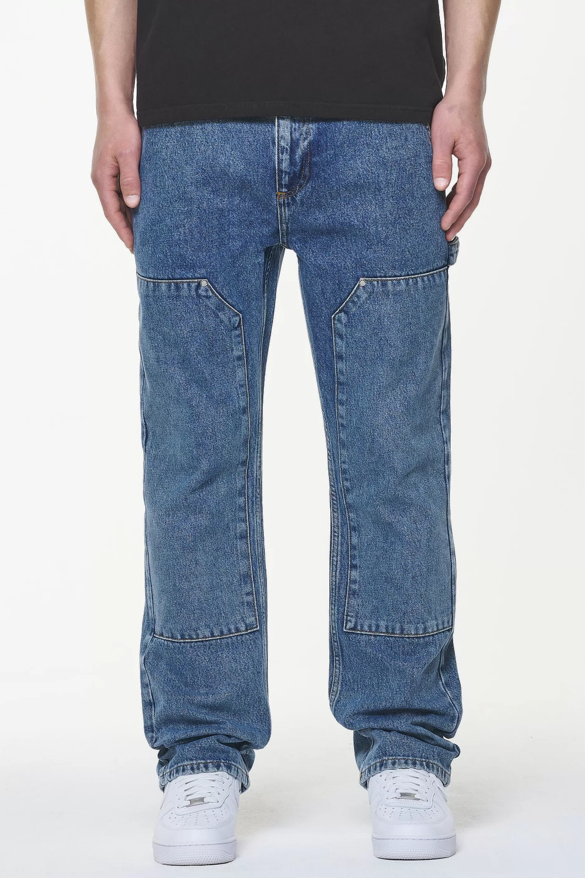 Cassido Carpenter Jeans Washed Blue-Pegador Outlet