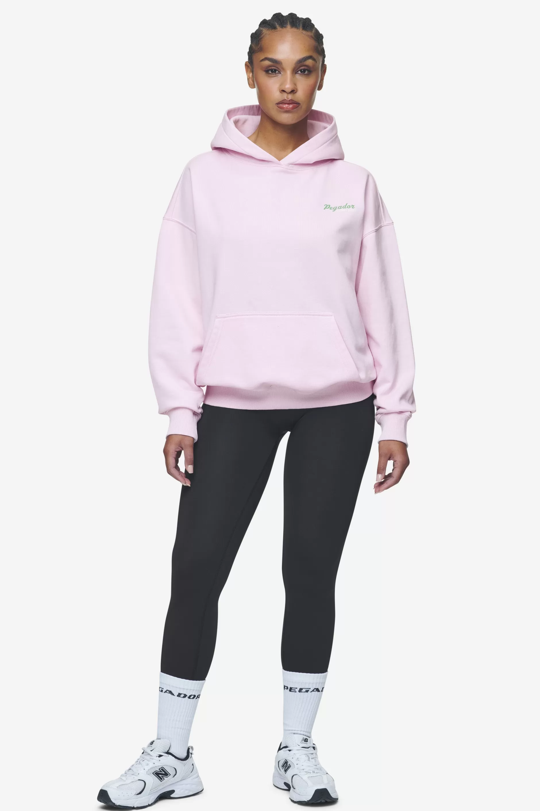 Chapi Oversized Hoodie Washed Bubblegum-Pegador Online