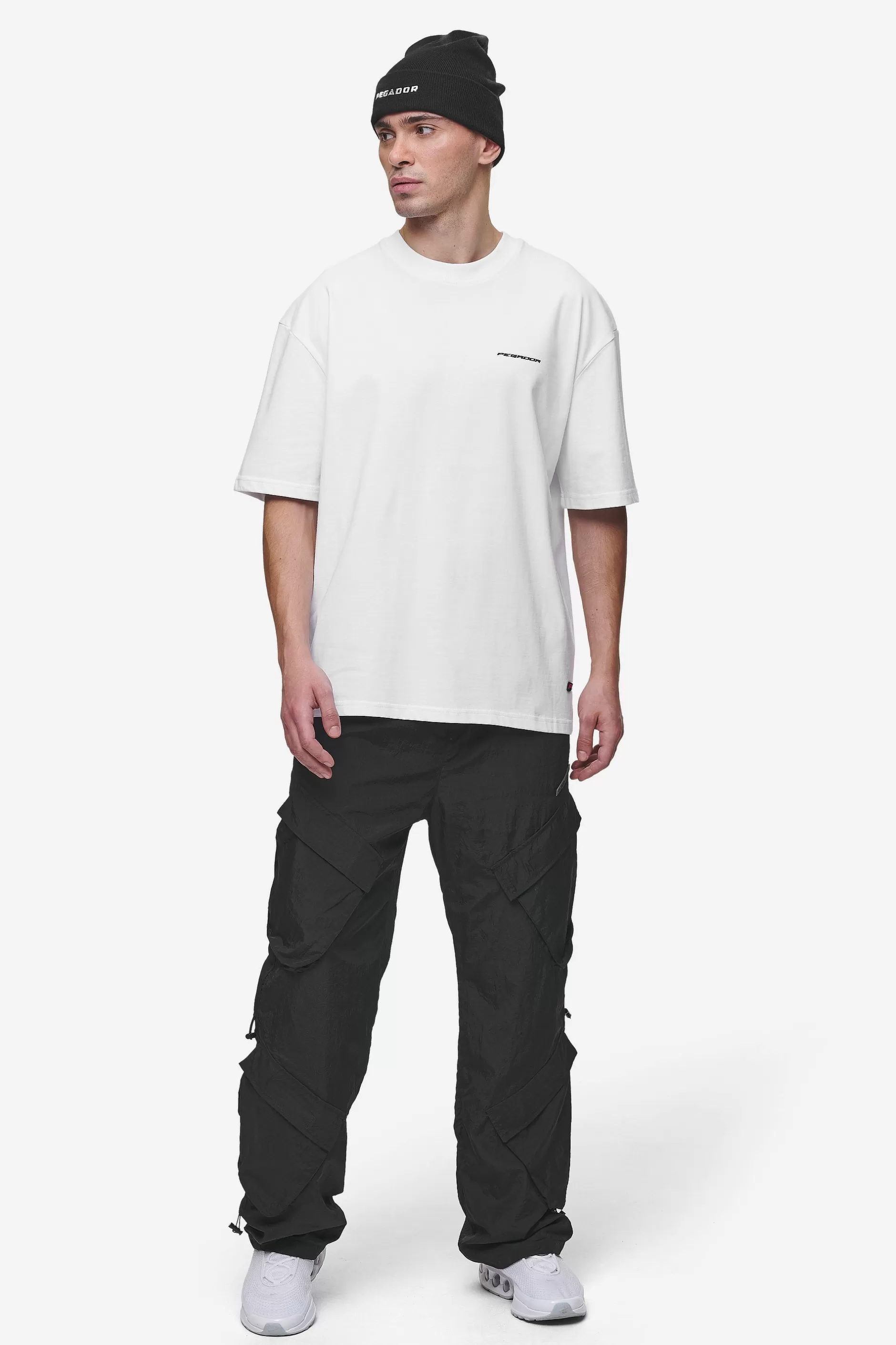 Charles Oversized Tee White-Pegador Outlet