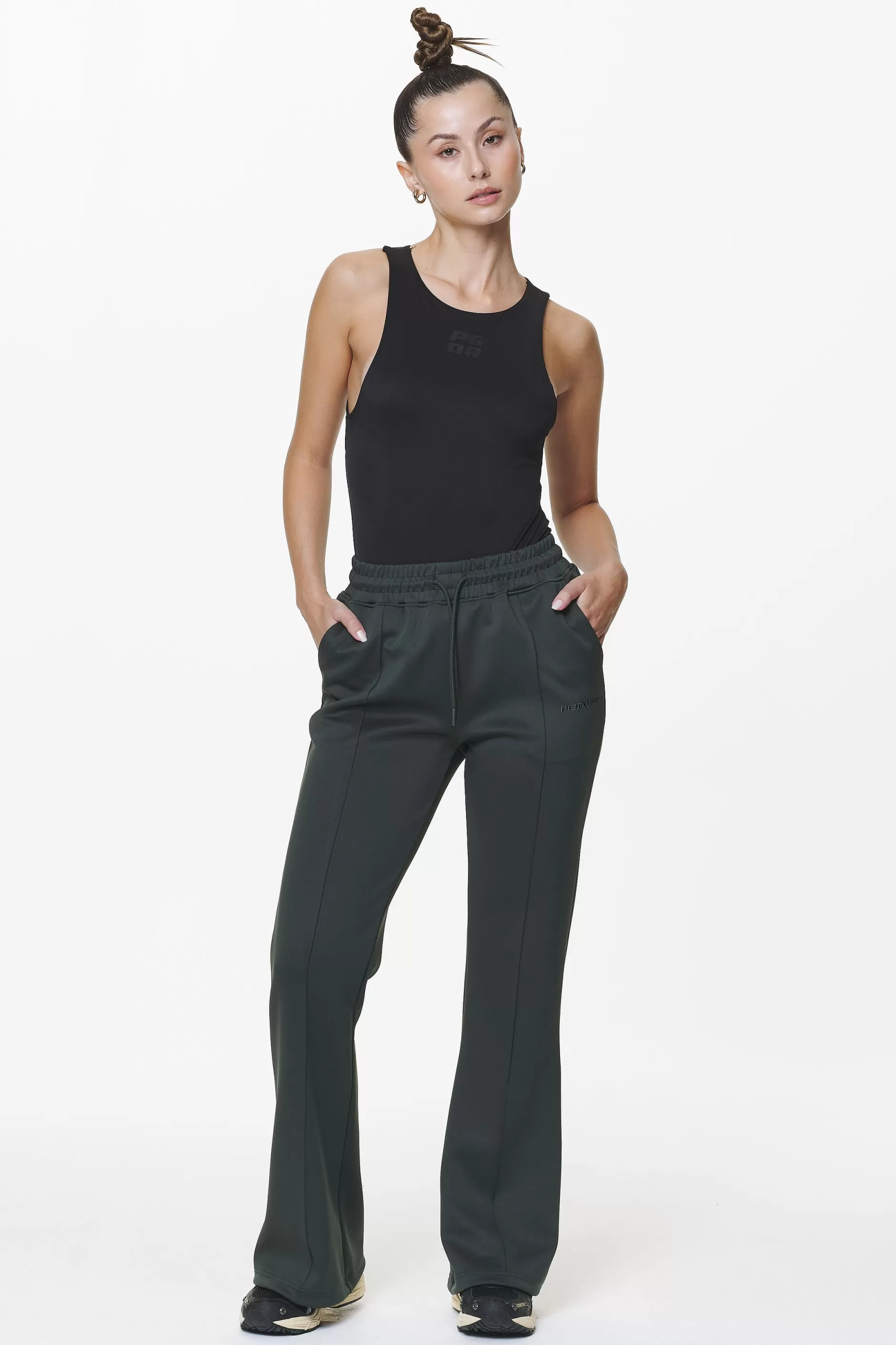 Clair Flared Track Pants -Pegador Hot