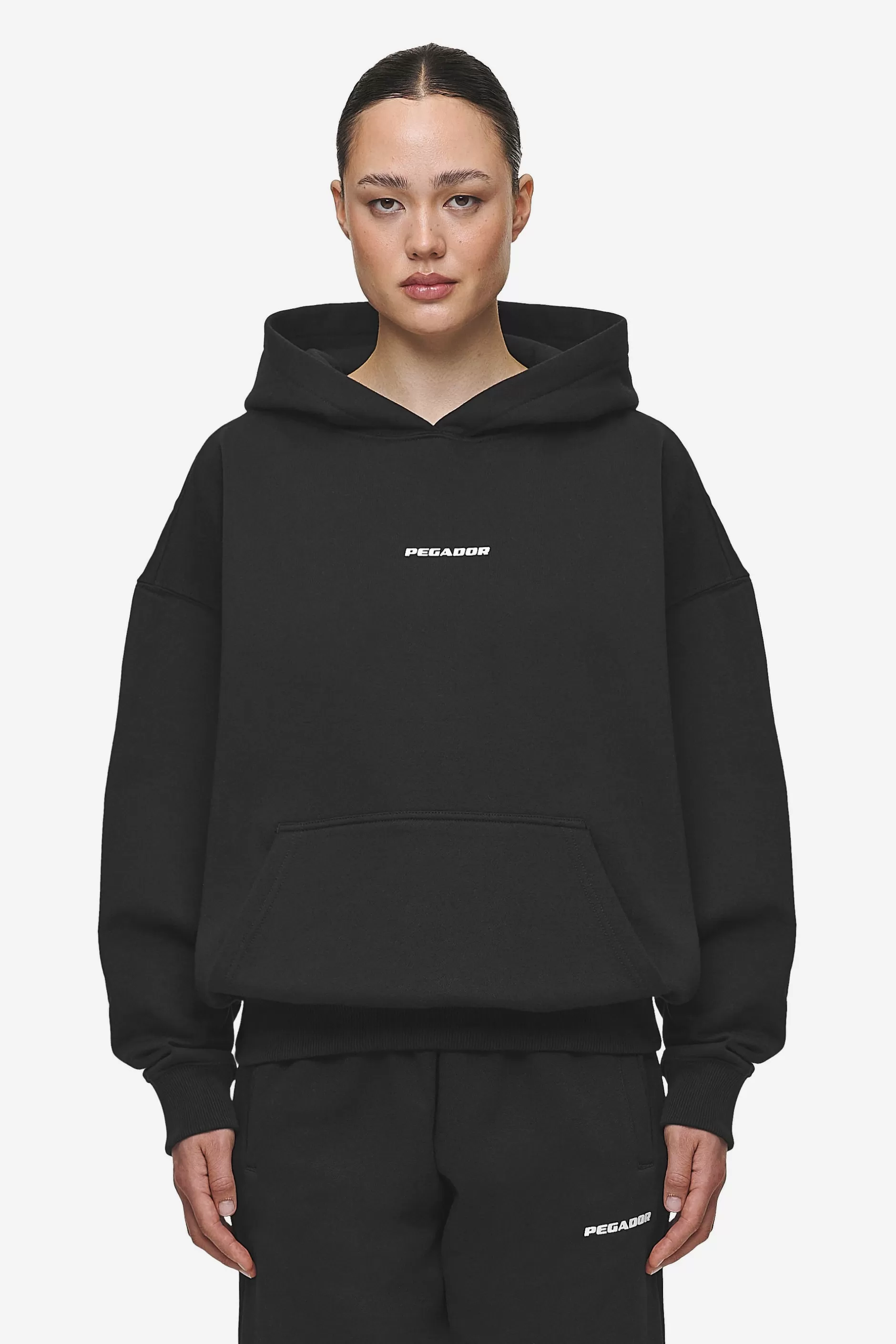 Clarita Logo Oversized Hoodie -Pegador Shop