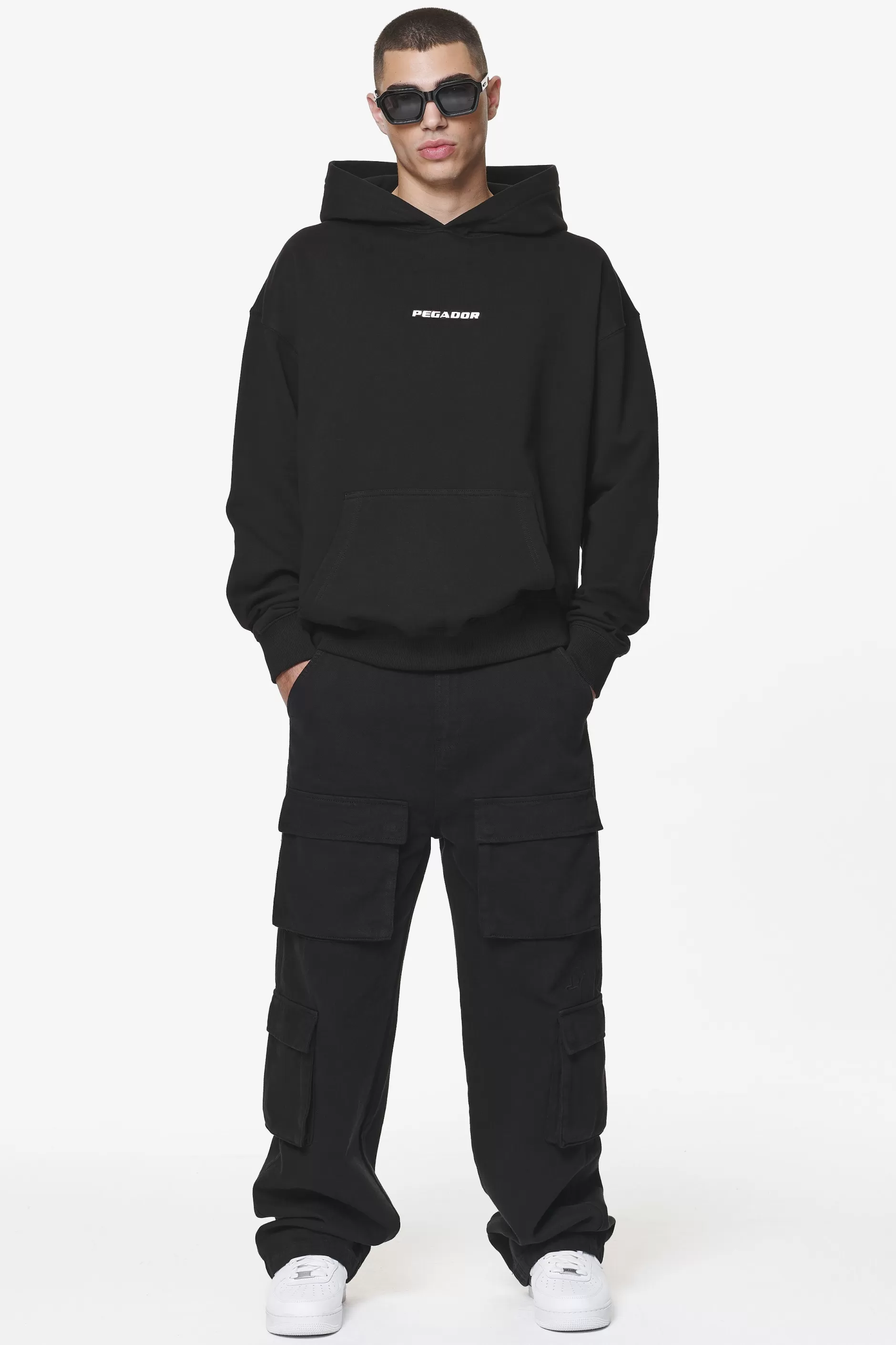 Colne Logo Oversized Hoodie -Pegador Sale