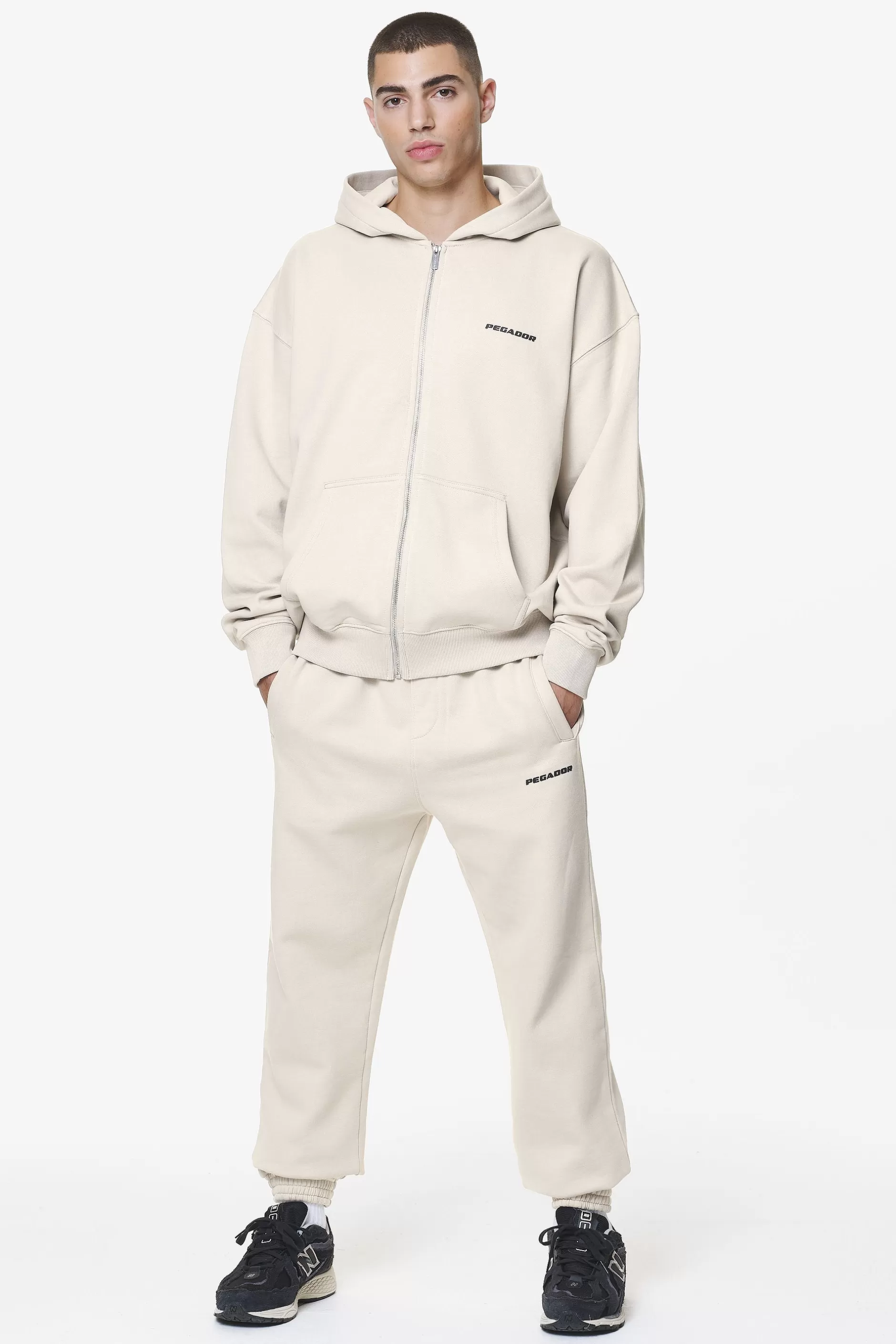 Colne Logo Oversized Sweat Jacket -Pegador Online