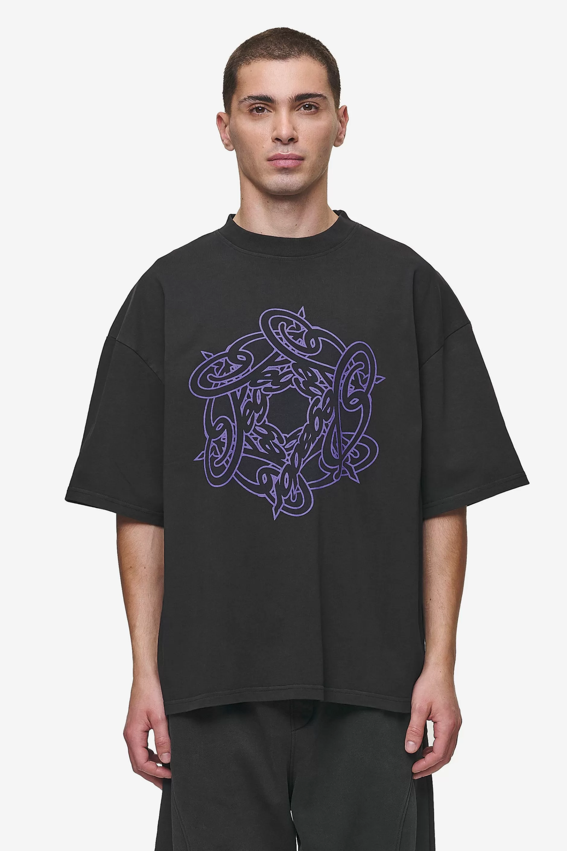Dalk Boxy Tee Vintage Black-Pegador New