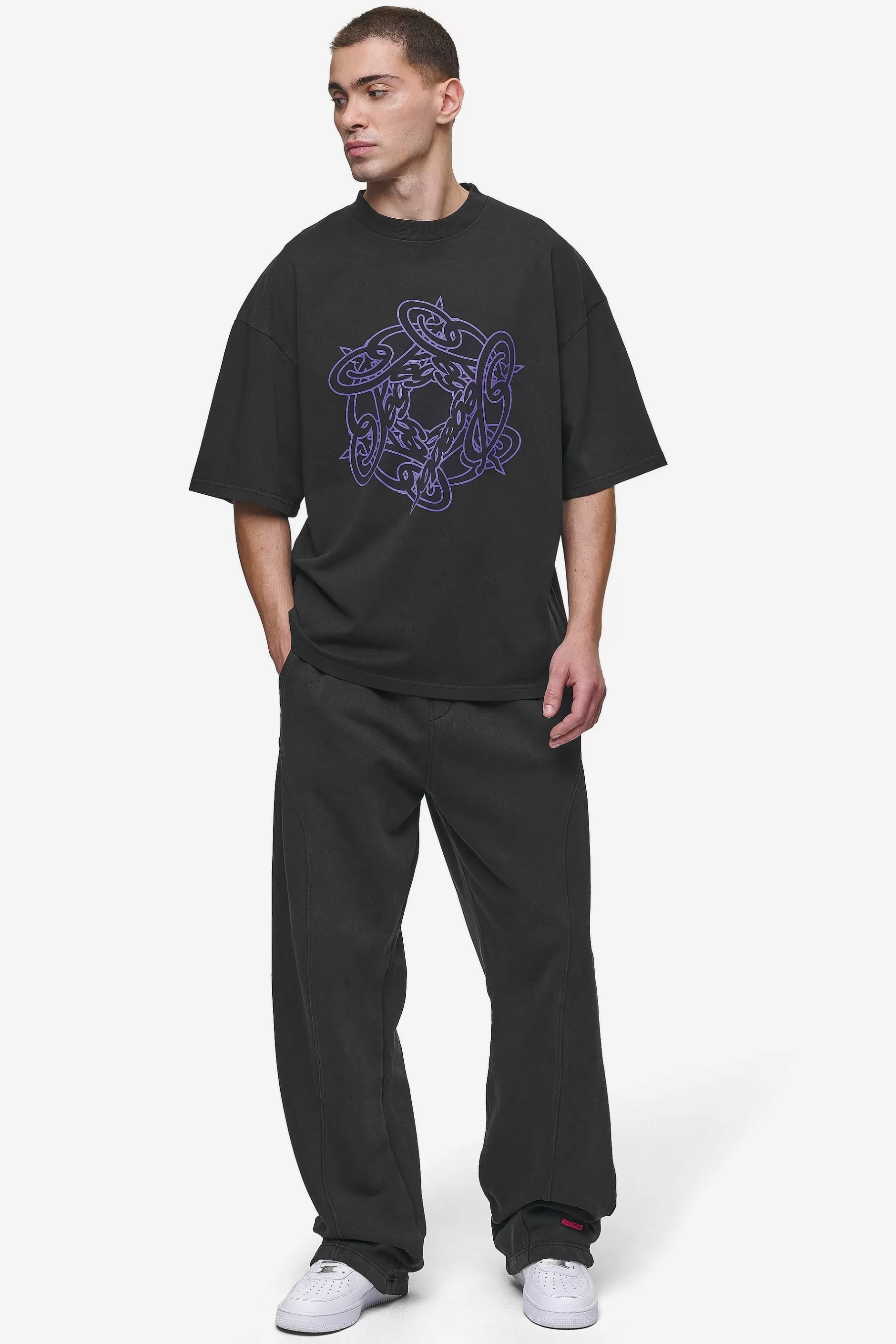 Dalk Boxy Tee Vintage Black-Pegador New