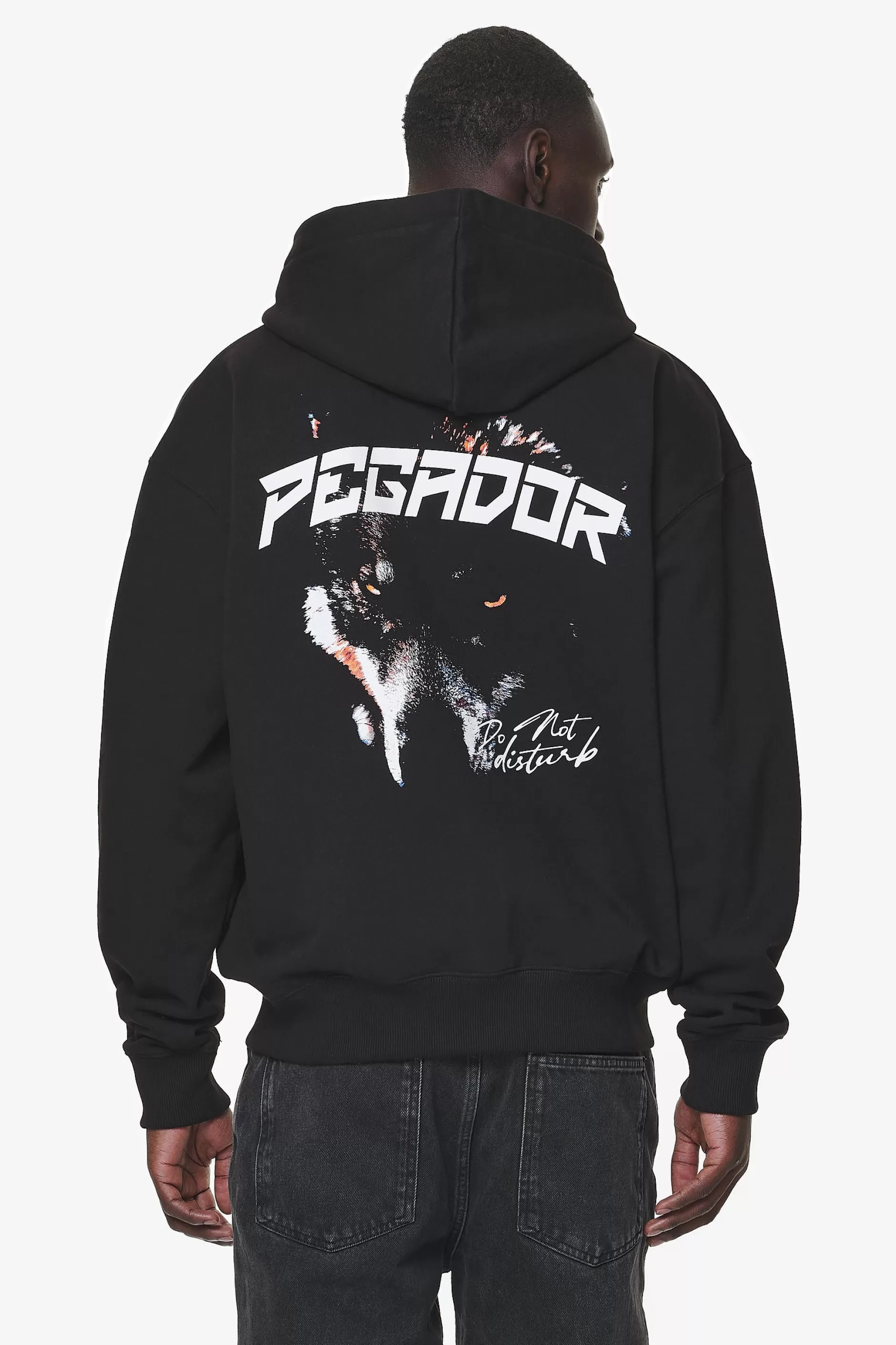 Donora Oversized Sweat Jacket Black-Pegador Online