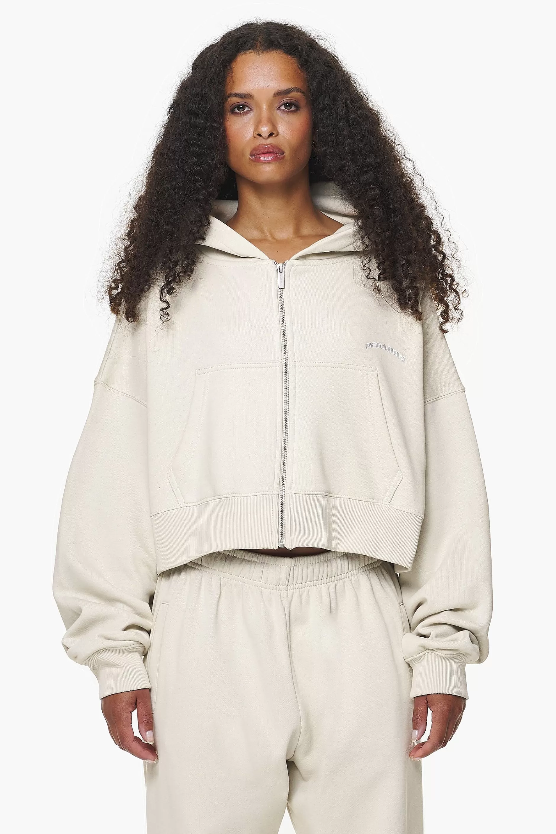 Dorset Cropped Zip Hoodie -Pegador Outlet