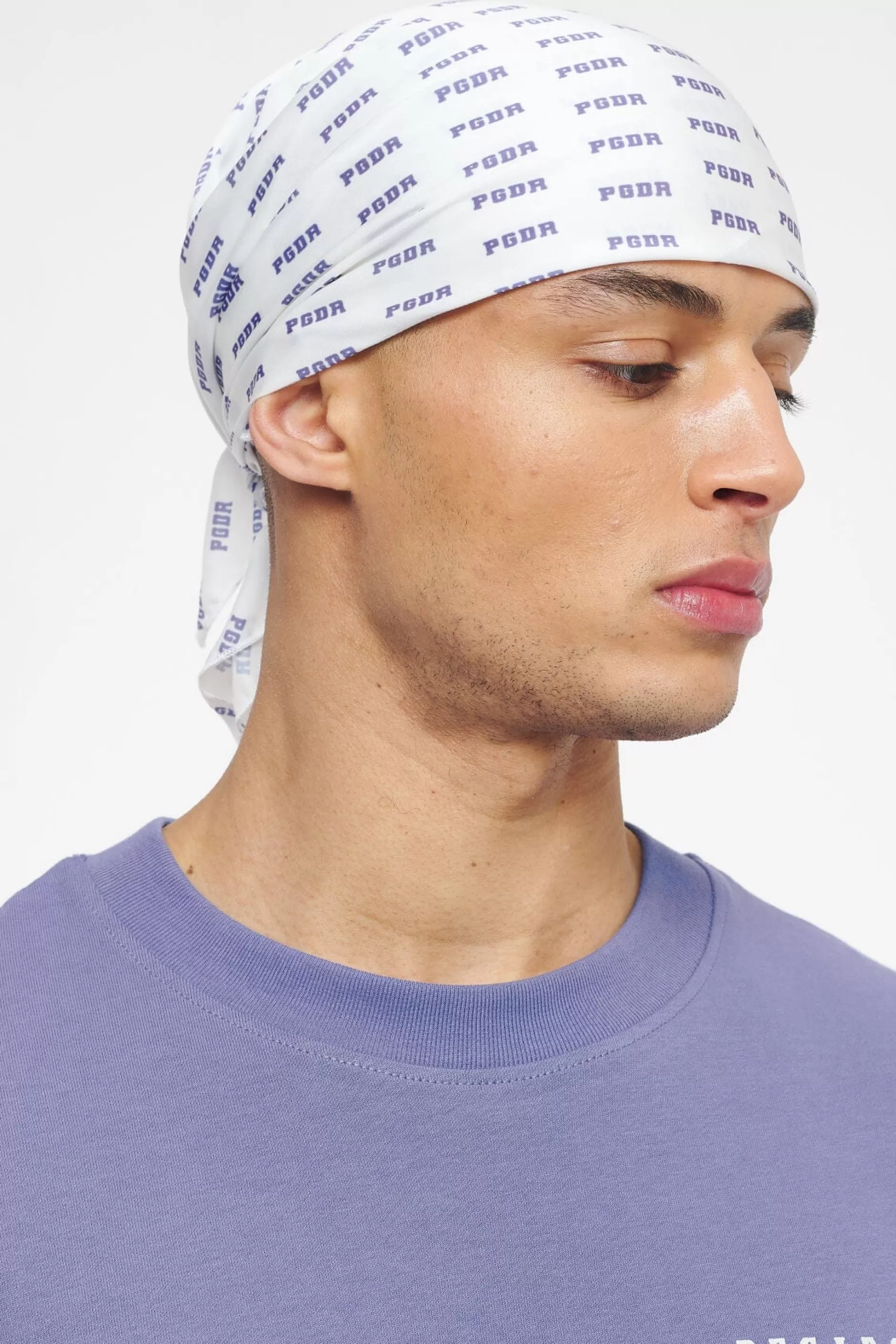 Doty Bandana White Purple-Pegador Flash Sale