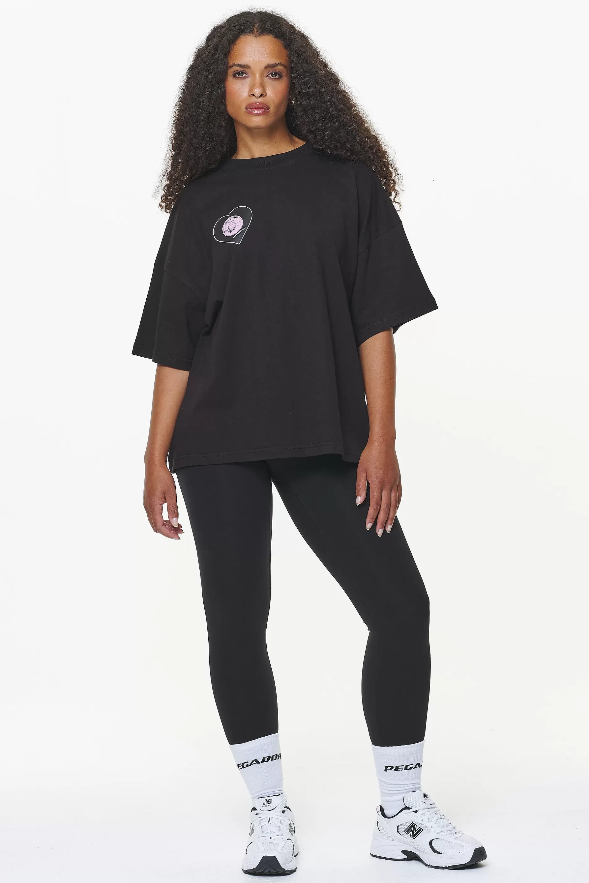 Drury Heavy Oversized Tee Black-Pegador Shop