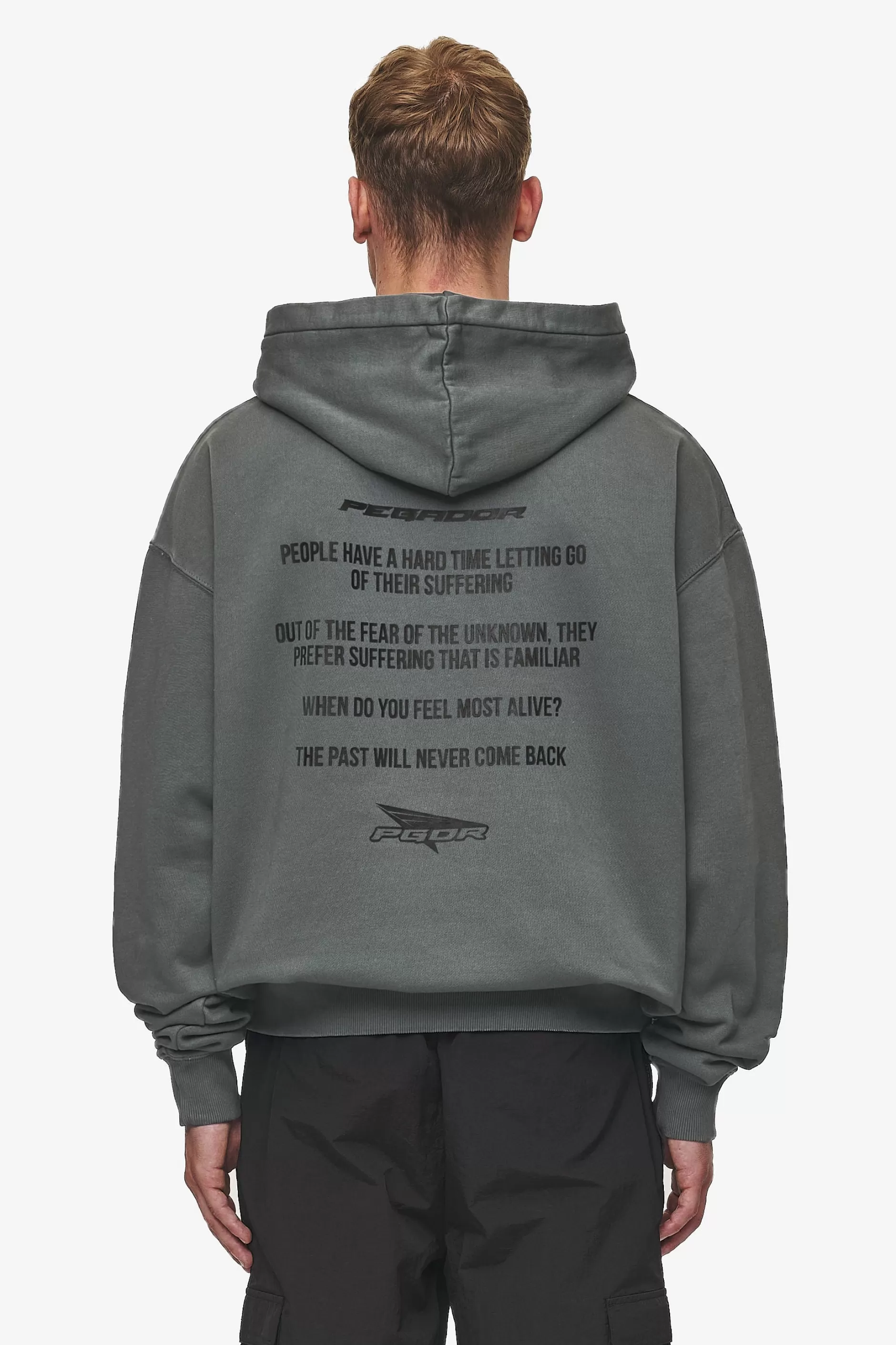 Dubose Oversized Hoodie Vintage Anthracite-Pegador Fashion