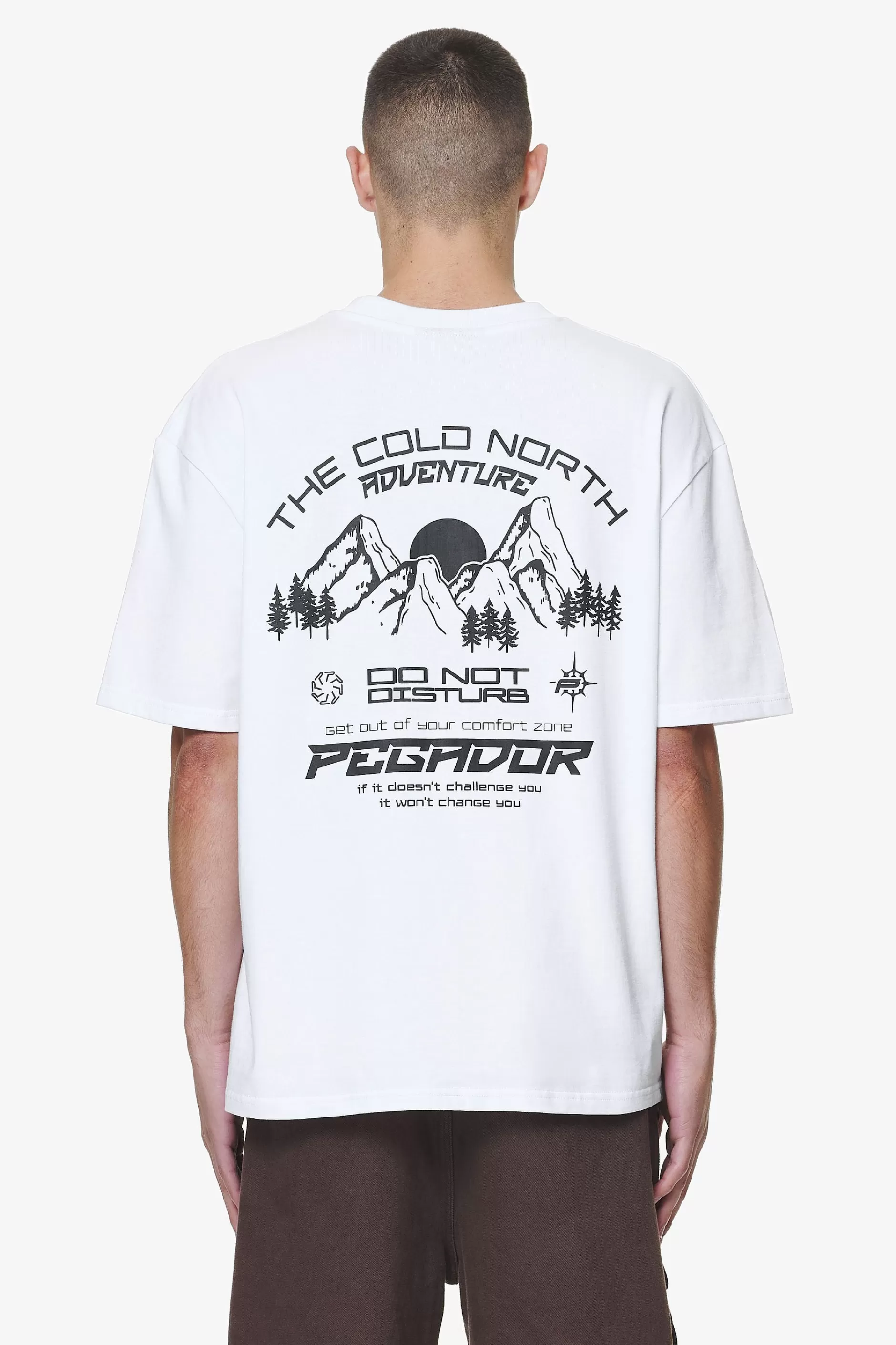 Eads Oversized Tee White-Pegador Best Sale