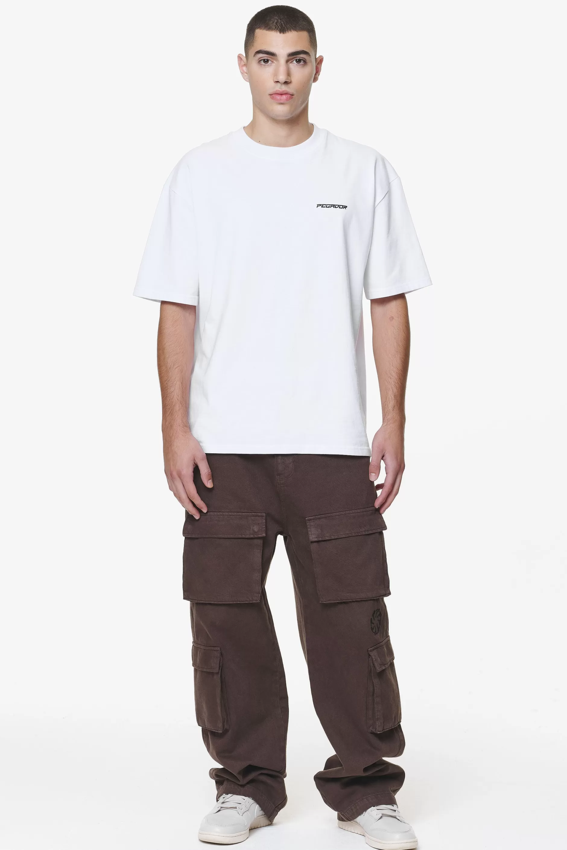 Eads Oversized Tee White-Pegador Best Sale