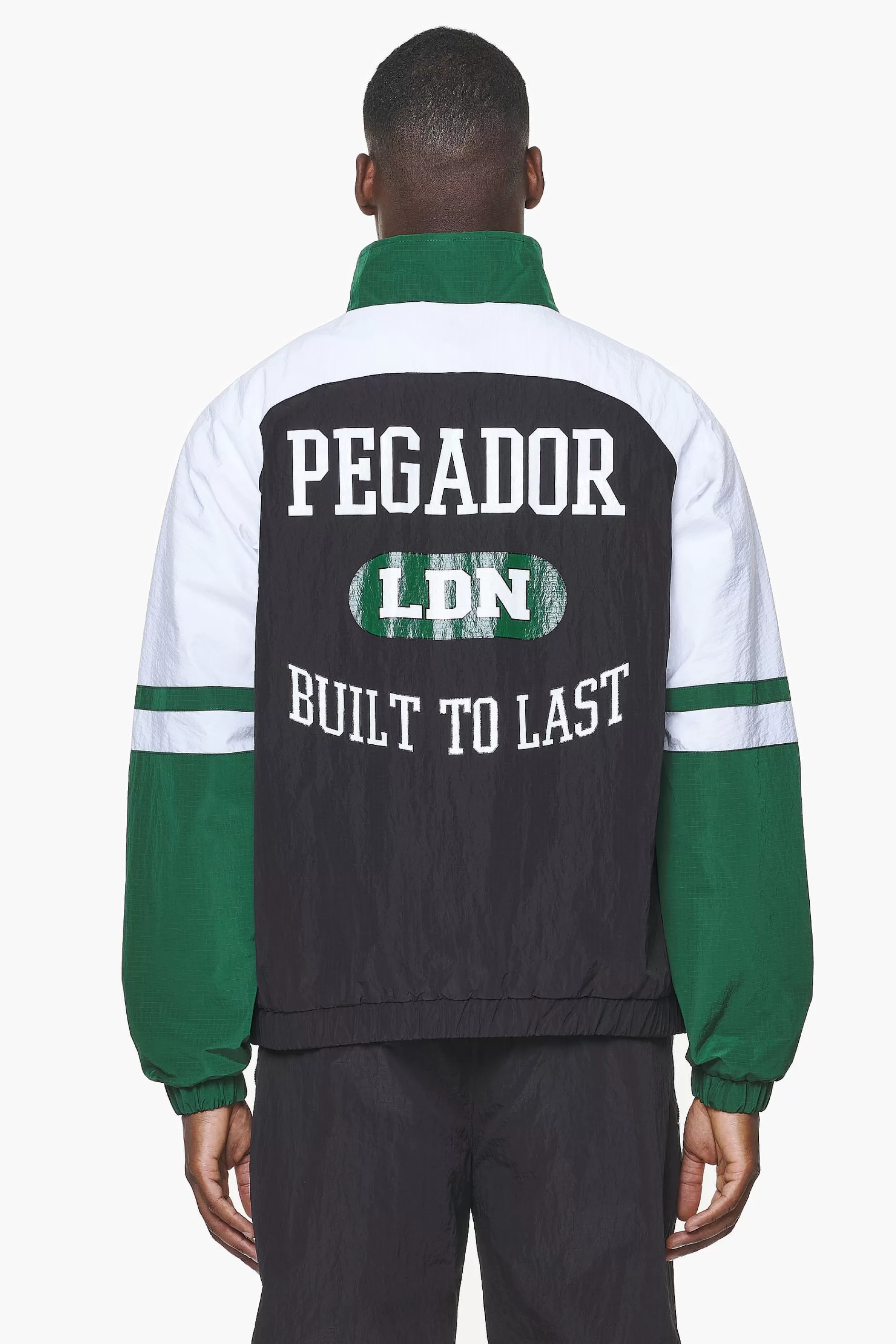 Firb Track Jacket Onyx Black White-Pegador New