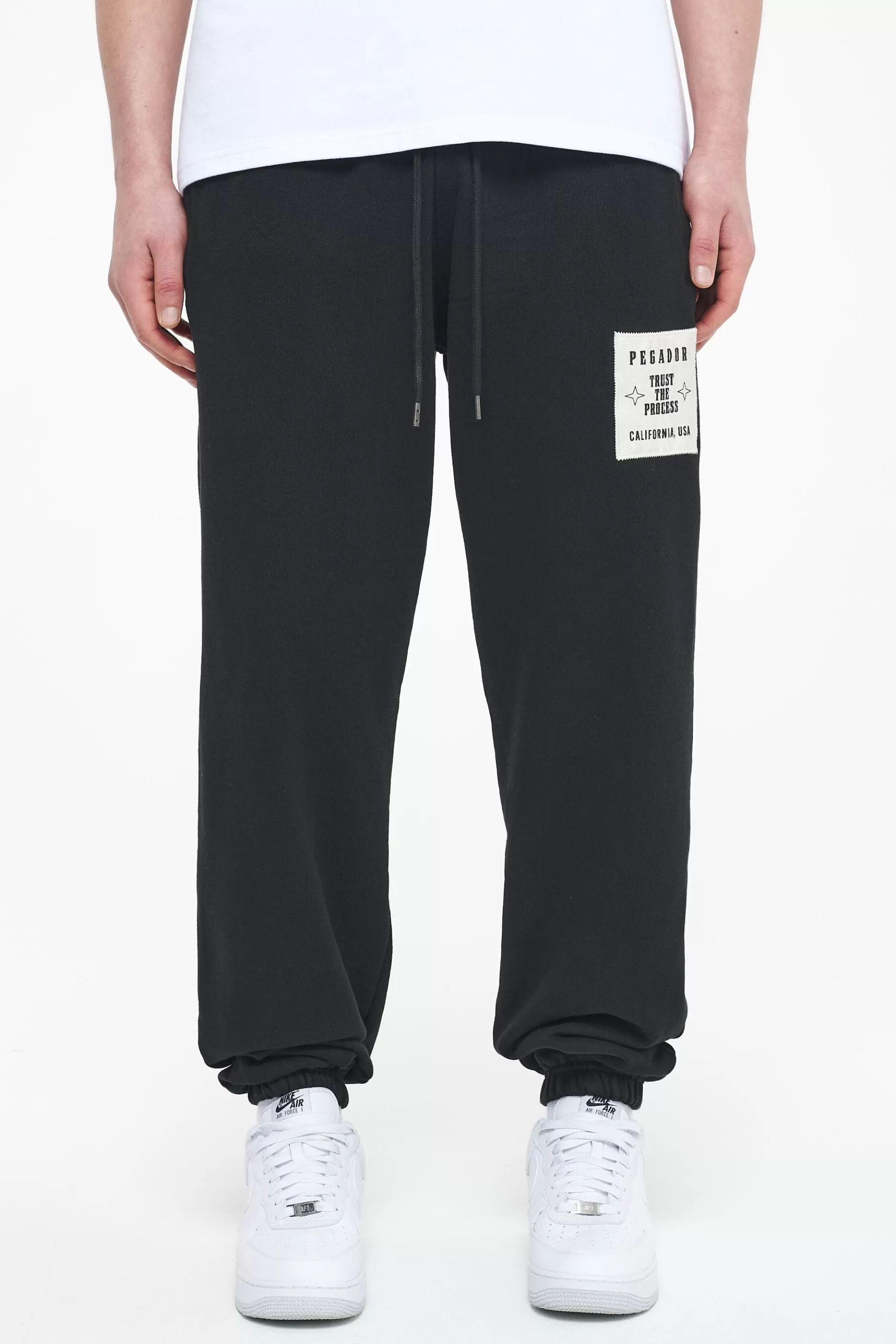 Galt Heavy Sweat Pants Vintage Washed Black Ink-Pegador Outlet