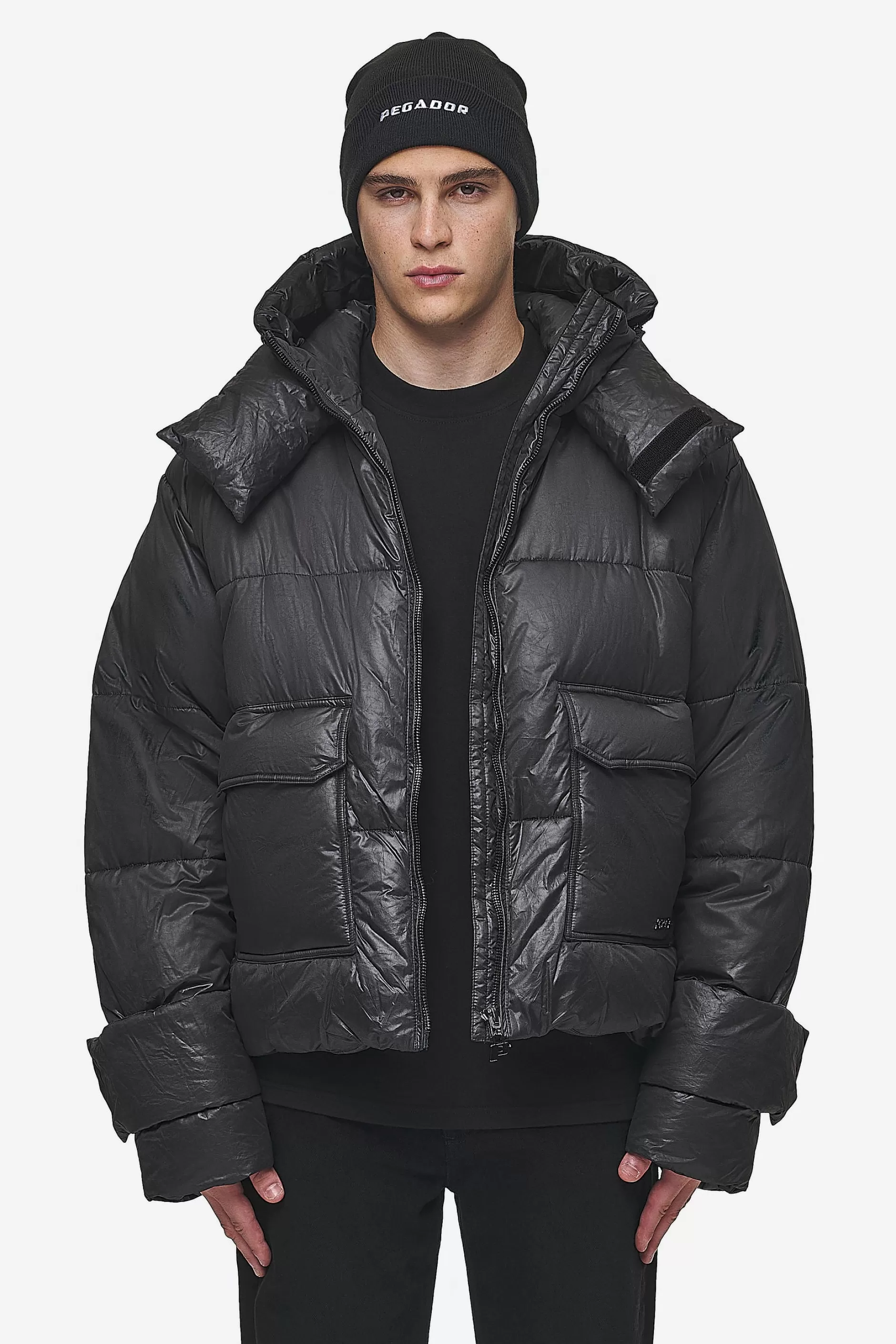 Garrick Vintage Oversized Puffer Jacket -Pegador Best