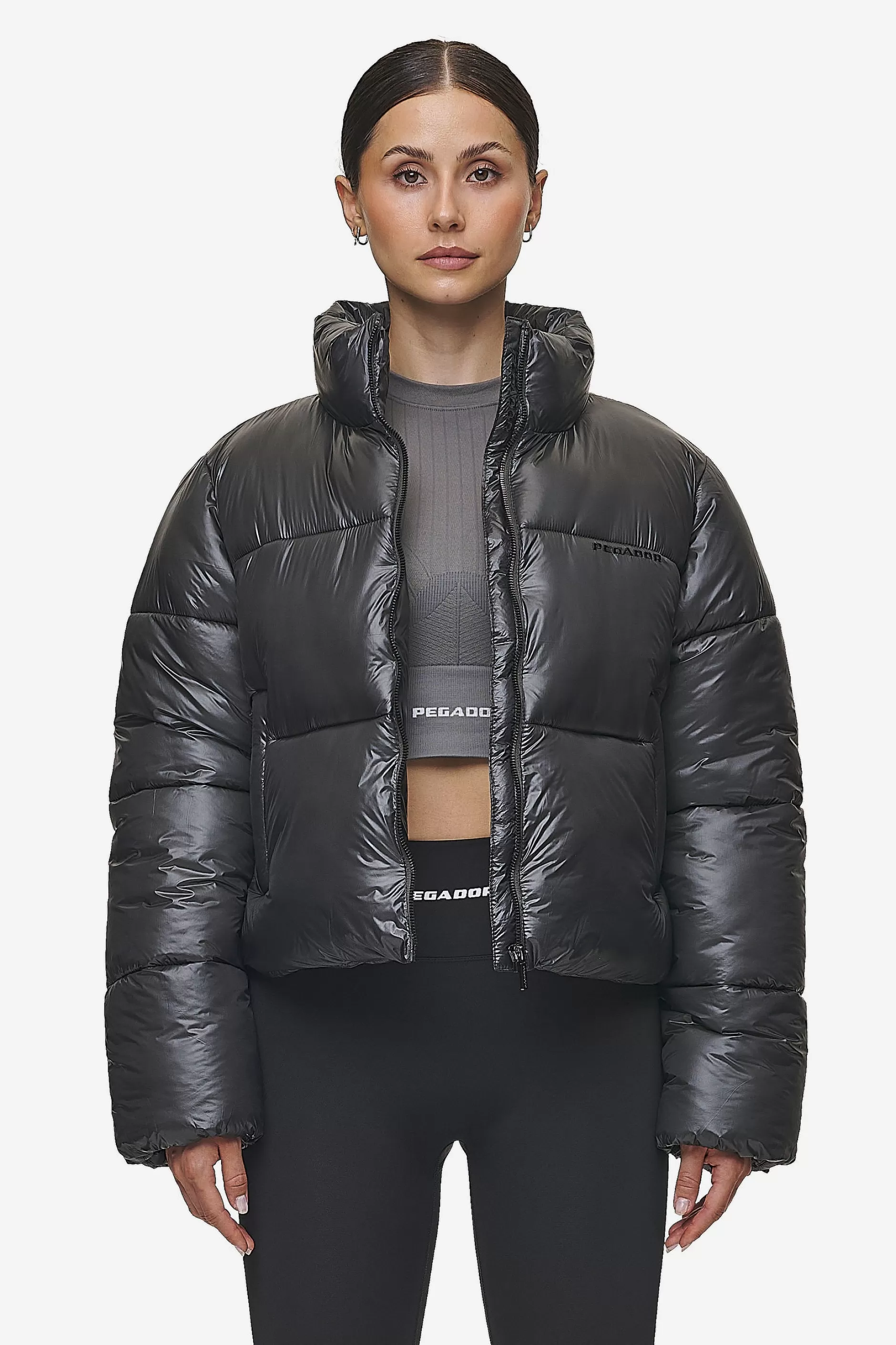 Georgia Light Glossy Puffer Jacket -Pegador Outlet