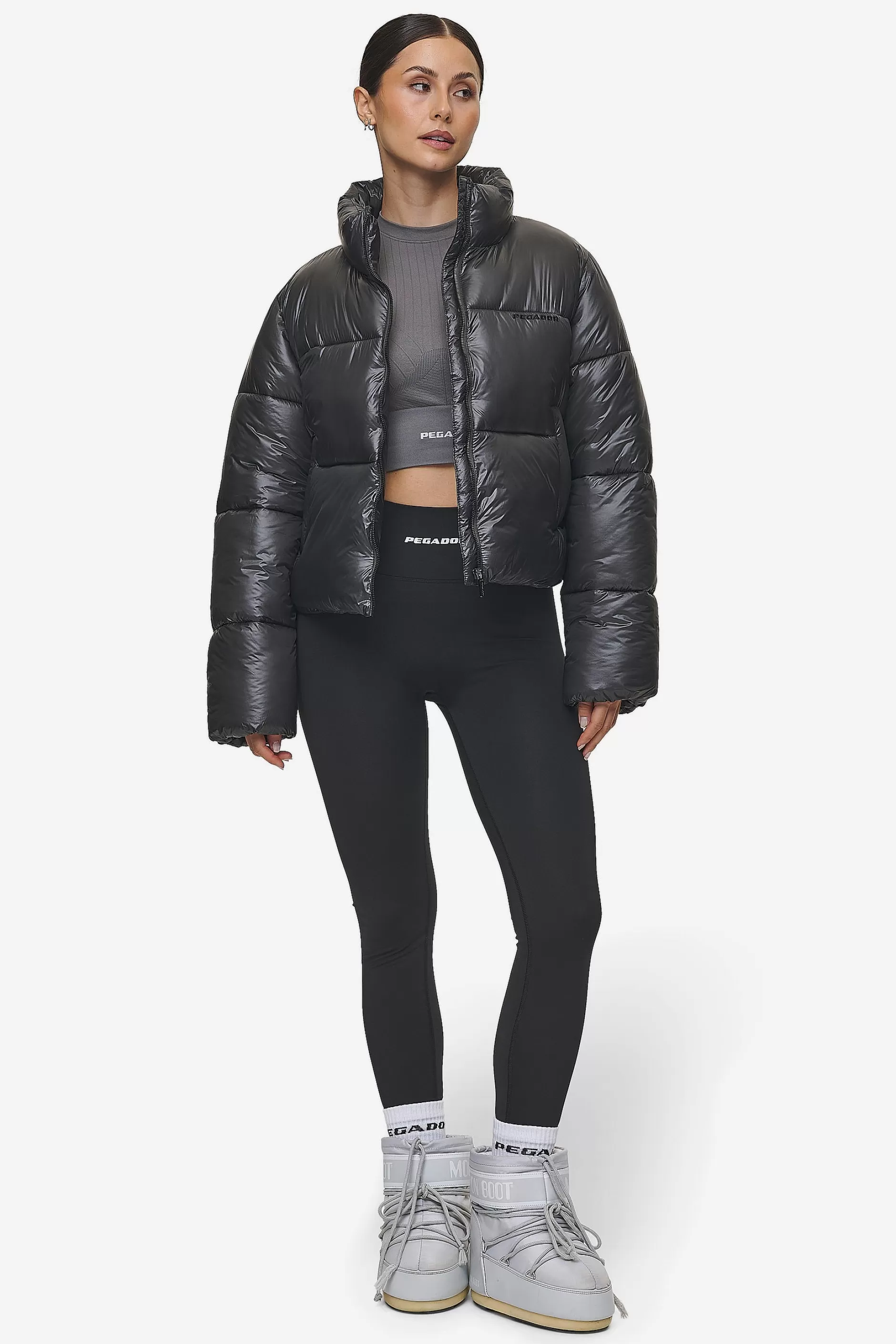 Georgia Light Glossy Puffer Jacket -Pegador Outlet