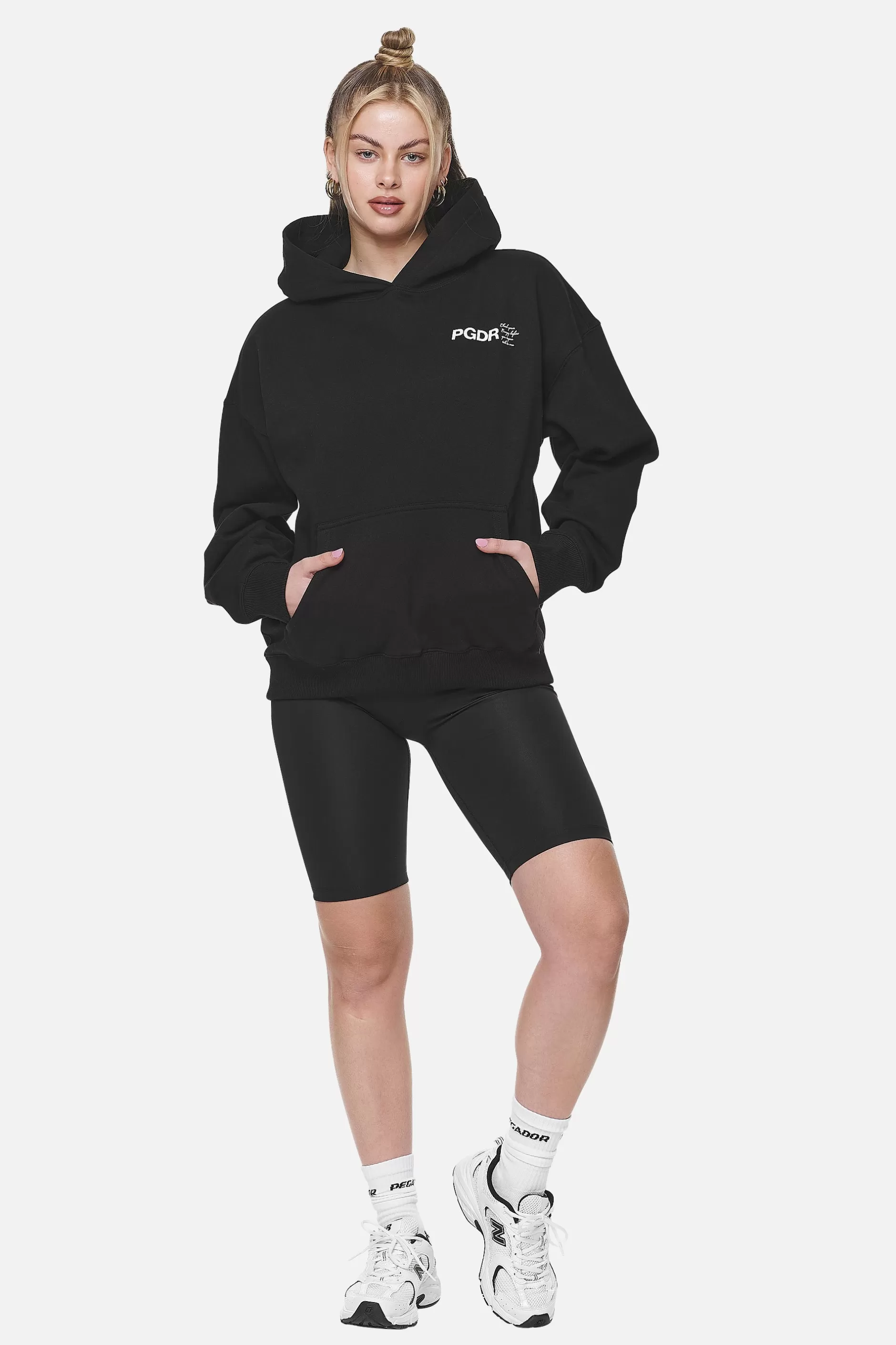 Habana Oversized Hoodie Black-Pegador Cheap