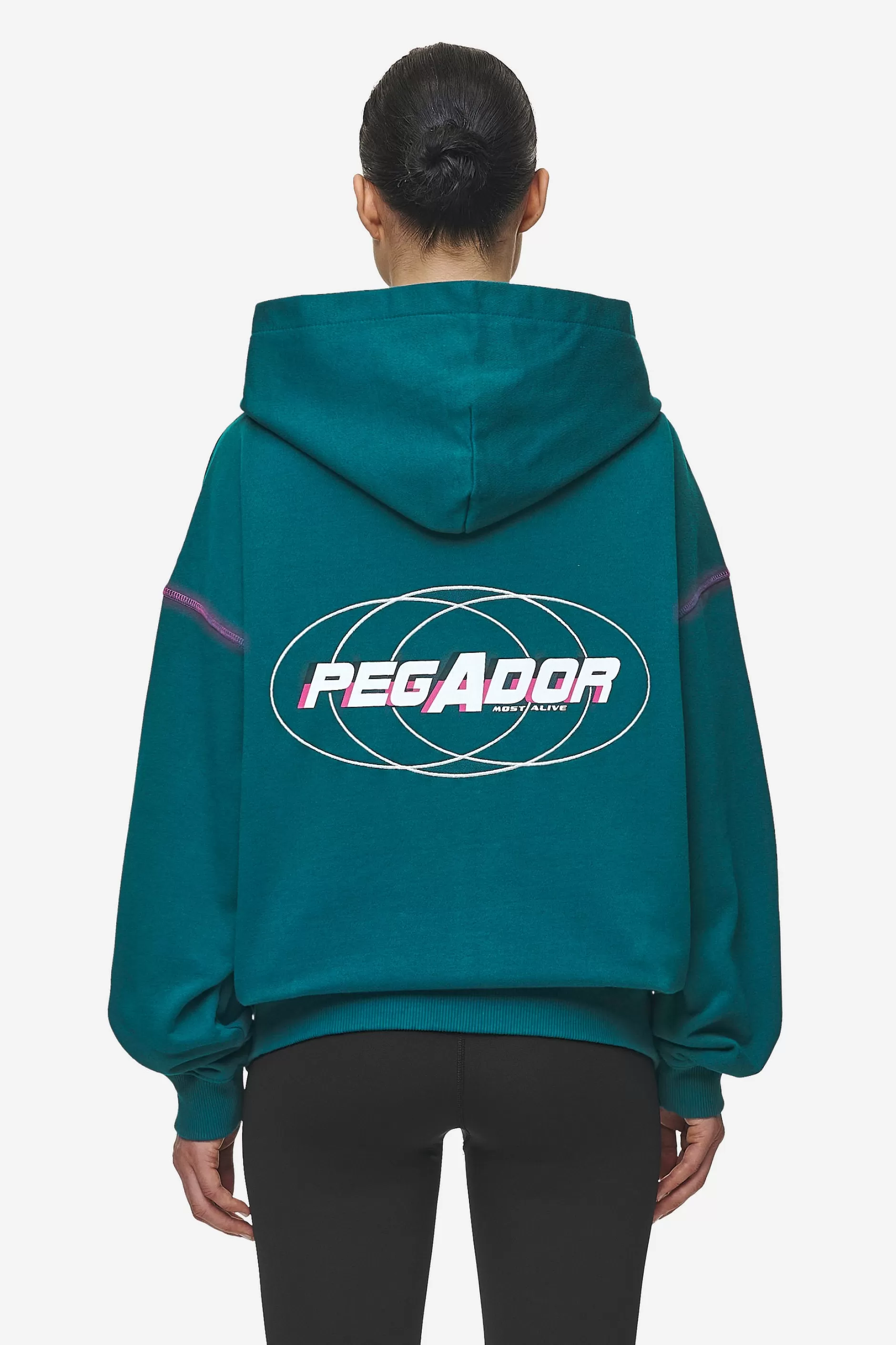 Jenna Oversized Sweat Jacket -Pegador Clearance