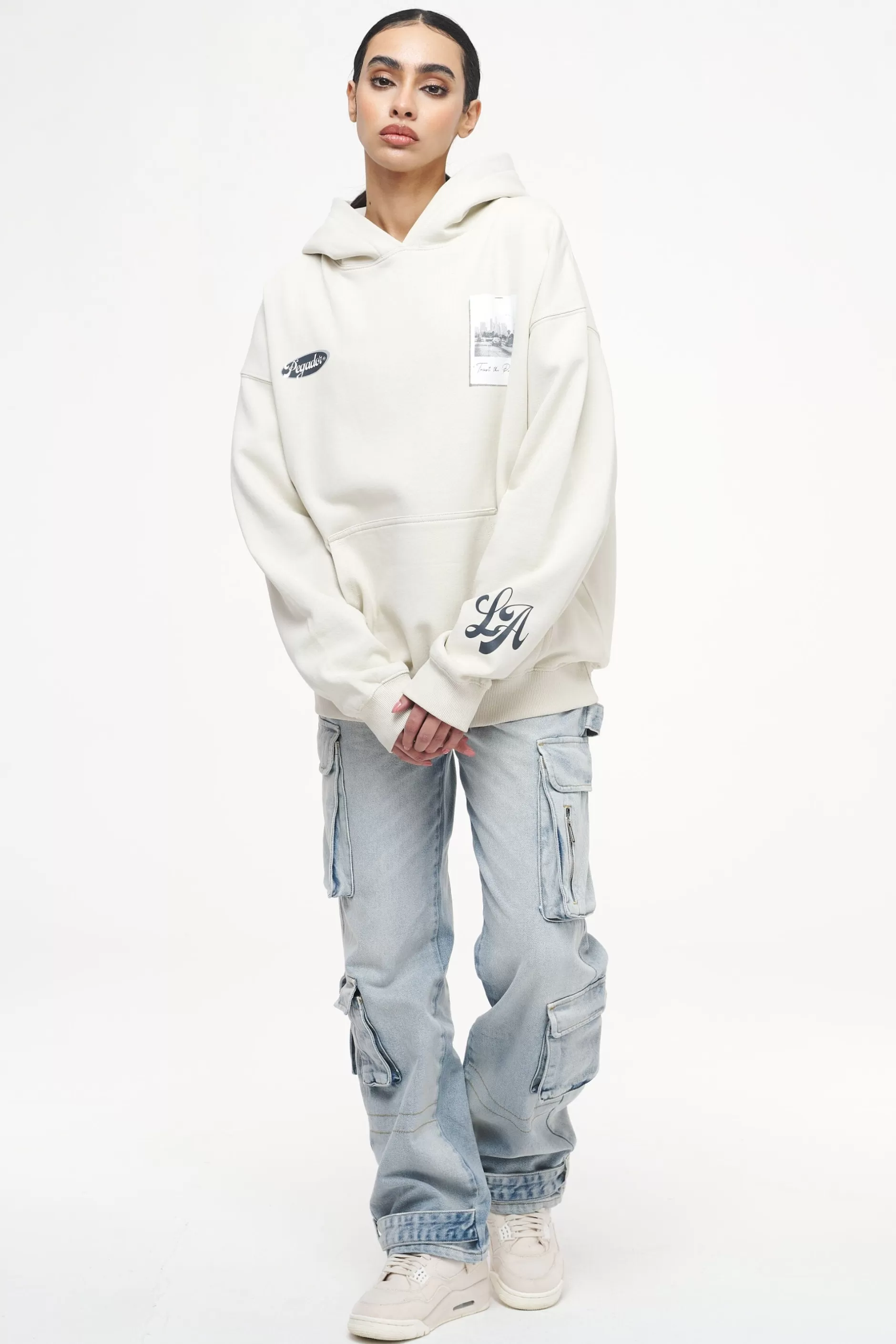 L.A. Oversized Hoodie -Pegador Cheap