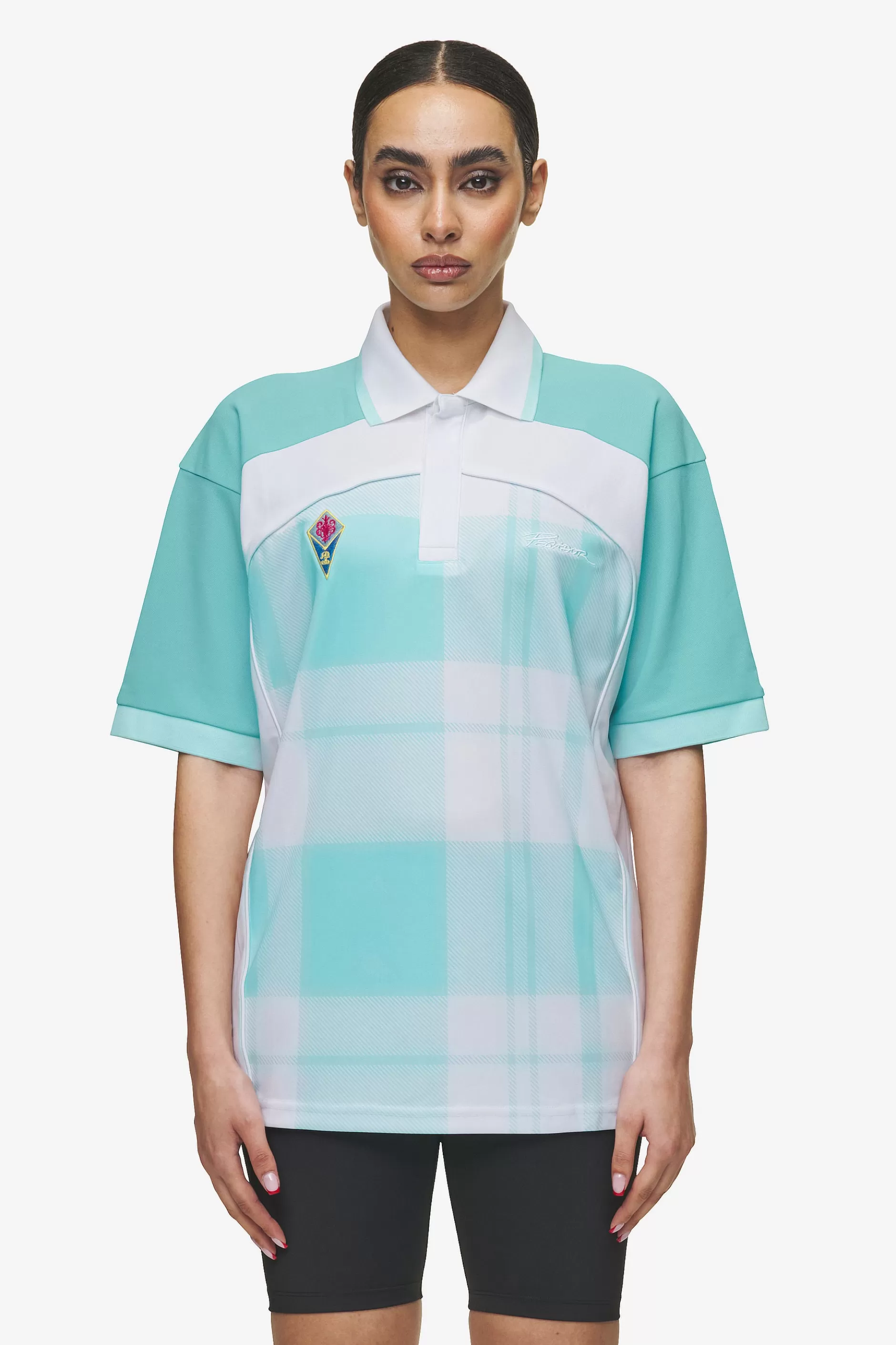 Lawn Jersey Sky Blue White-Pegador Flash Sale