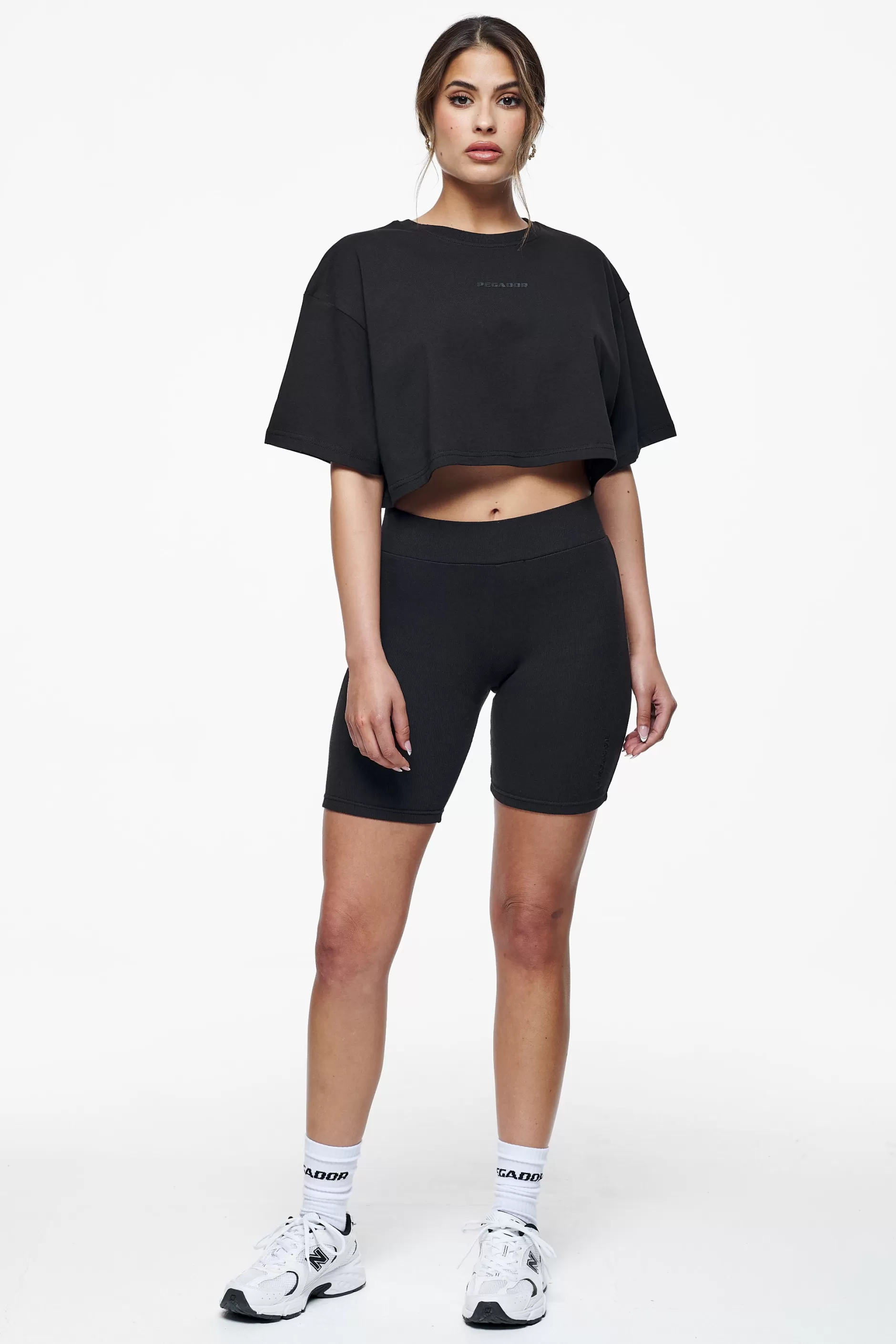 Layla Oversized Cropped Tee -Pegador Cheap