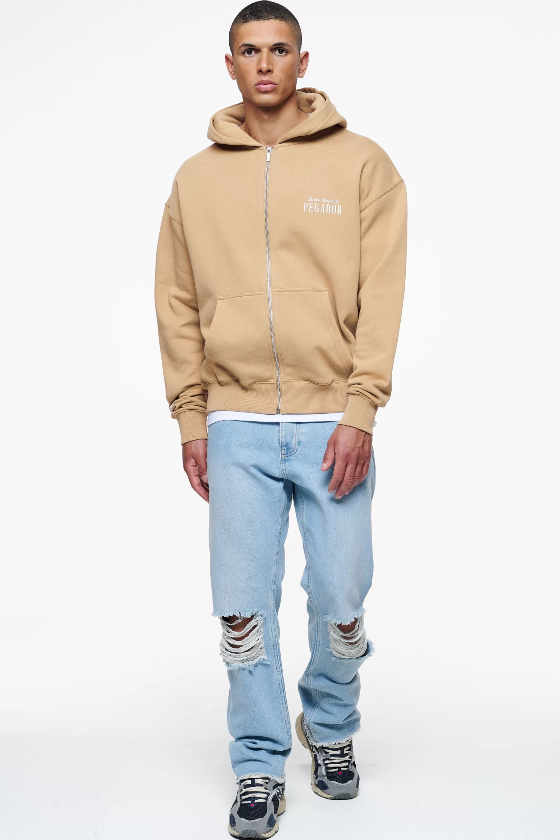 Leander Oversized Sweat Jacket -Pegador Online
