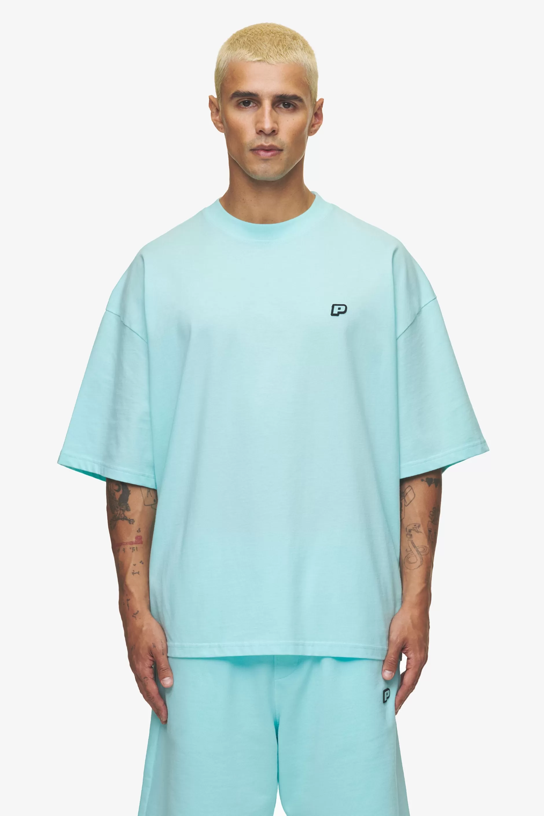 Leono Boxy Tee Sky Blue Gum-Pegador Flash Sale