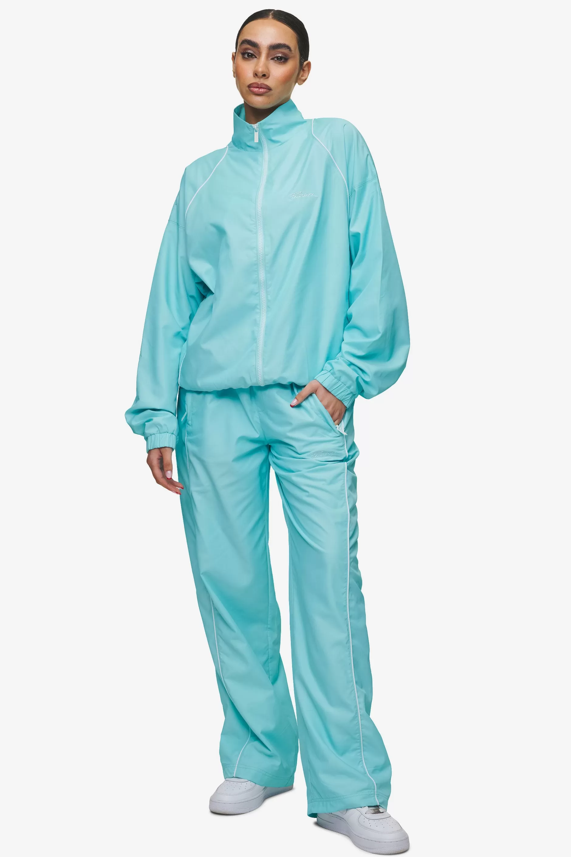 Lincoln Wide Track Pants Sky Blue-Pegador Clearance