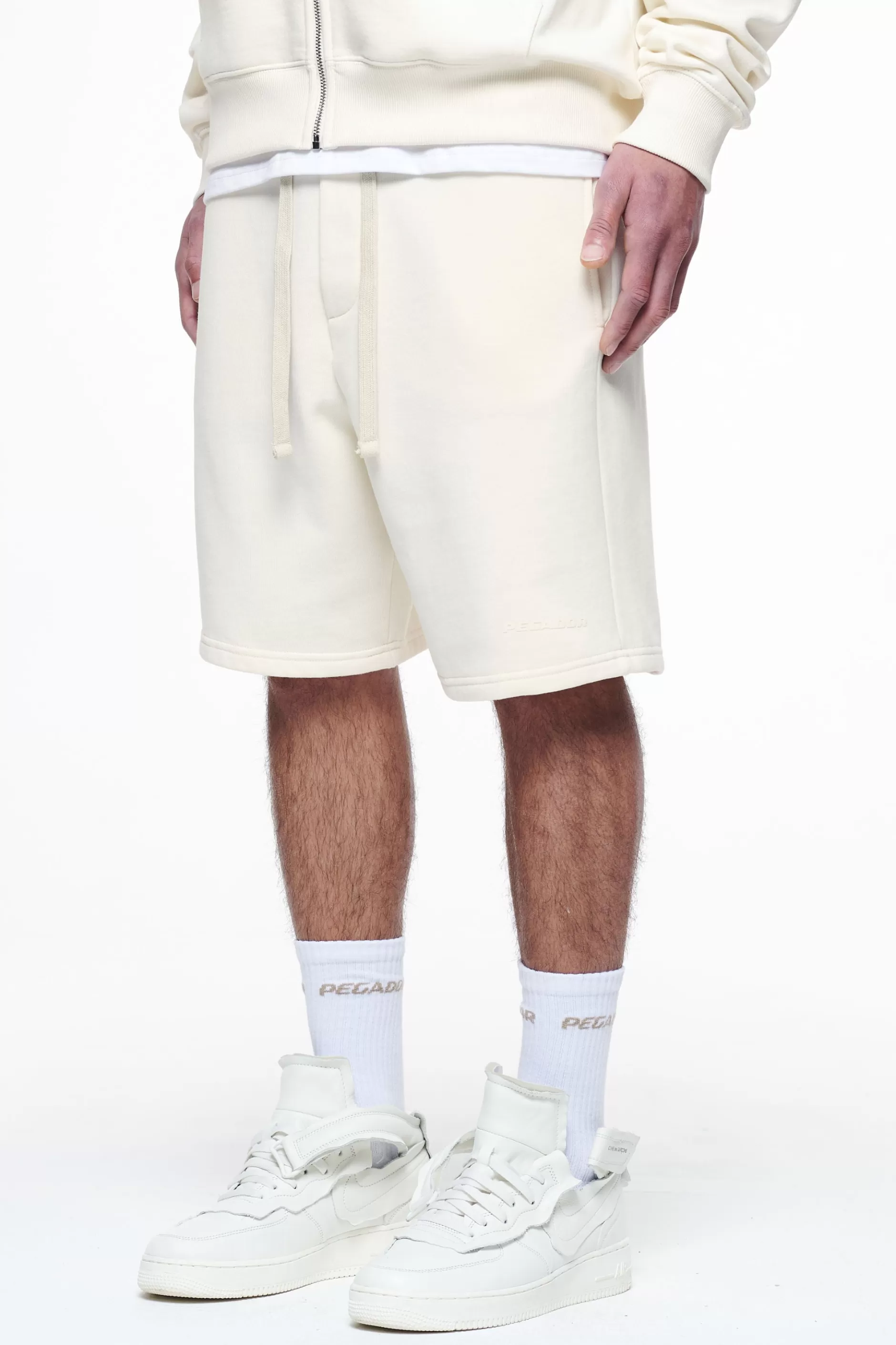 Logo Heavy Sweat Shorts -Pegador New