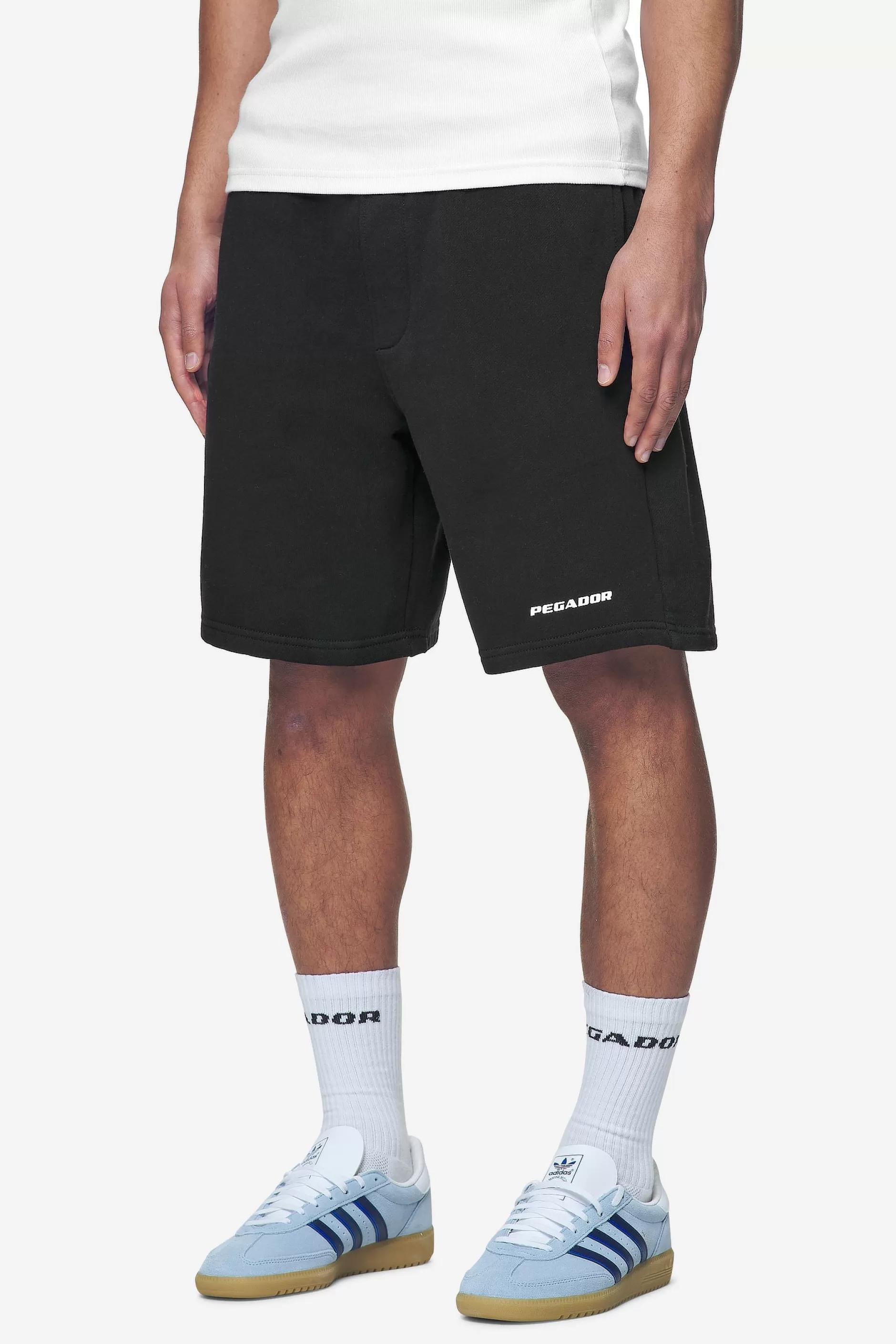 Logo Heavy Sweat Shorts White Gum-Pegador Best Sale