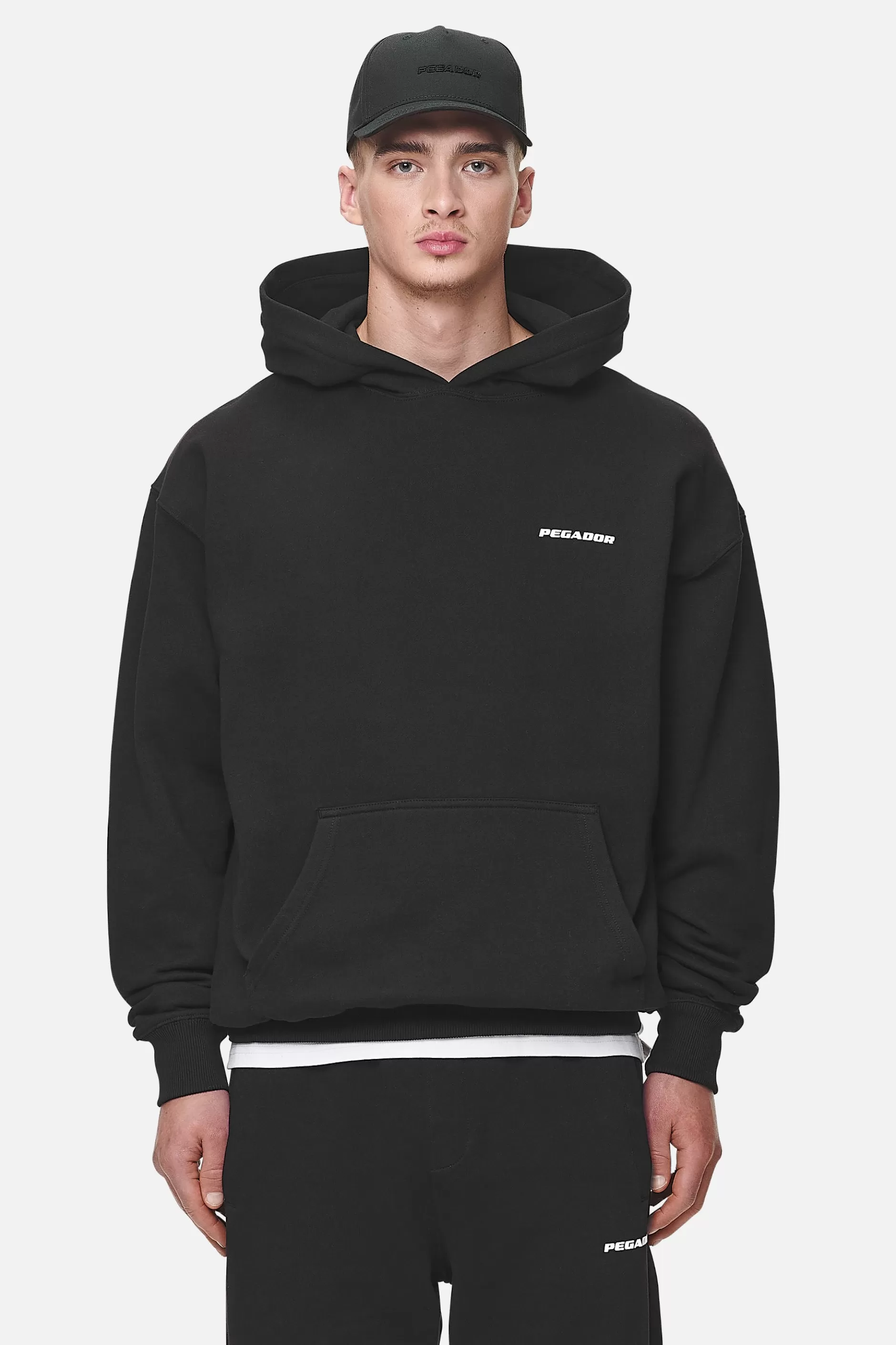 Logo Oversized Hoodie White Gum-Pegador Hot